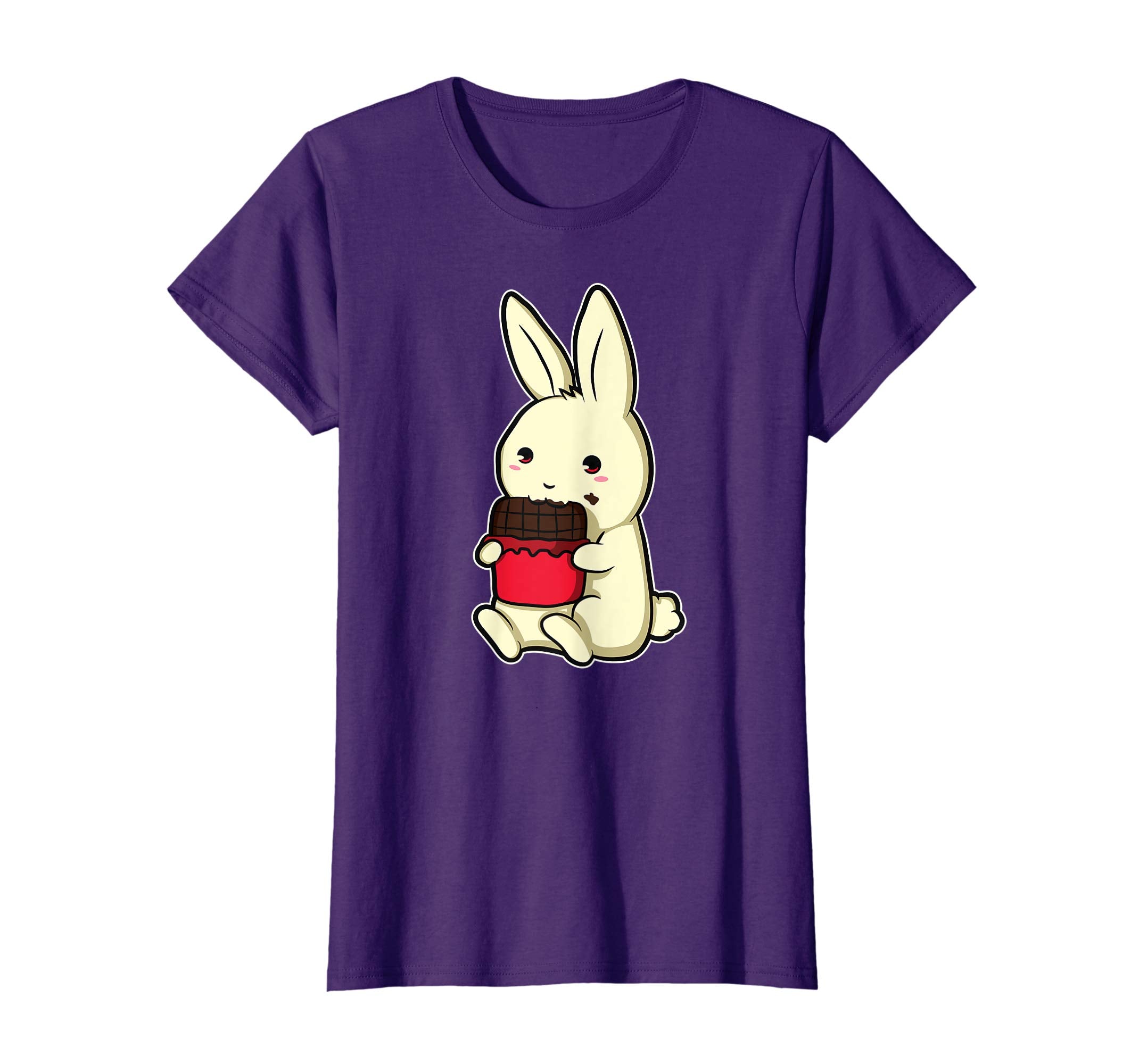 Funny Chocolate Bunny T-Shirt For Pet Lover Easter Gift
