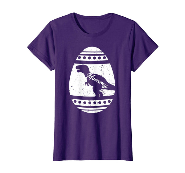 Womens Mommysaurus Easter Egg Shirt Dinosaur Easter Gift for Mom