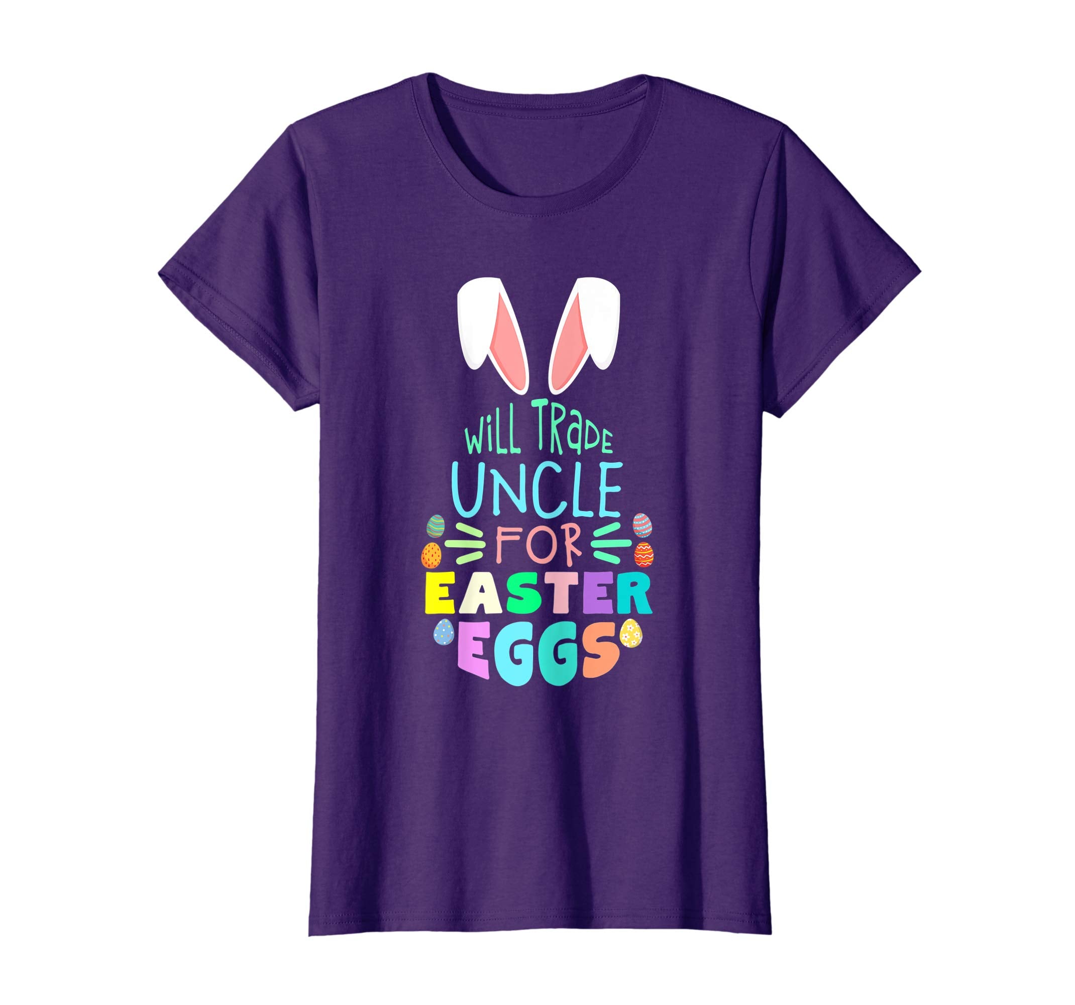 Will Trade Uncle For Eggs Happy Easter Boys Girls T Shirt