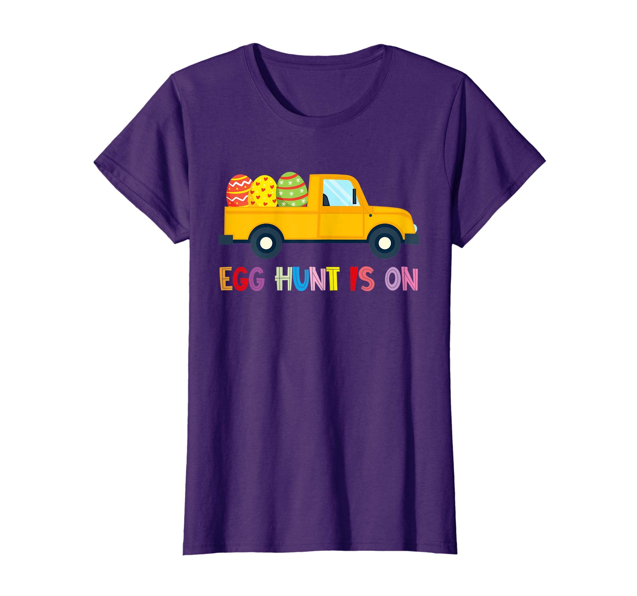 Happy Easter Truck Egg Hunt Is On Kids Boys Girls Shirt Gift
