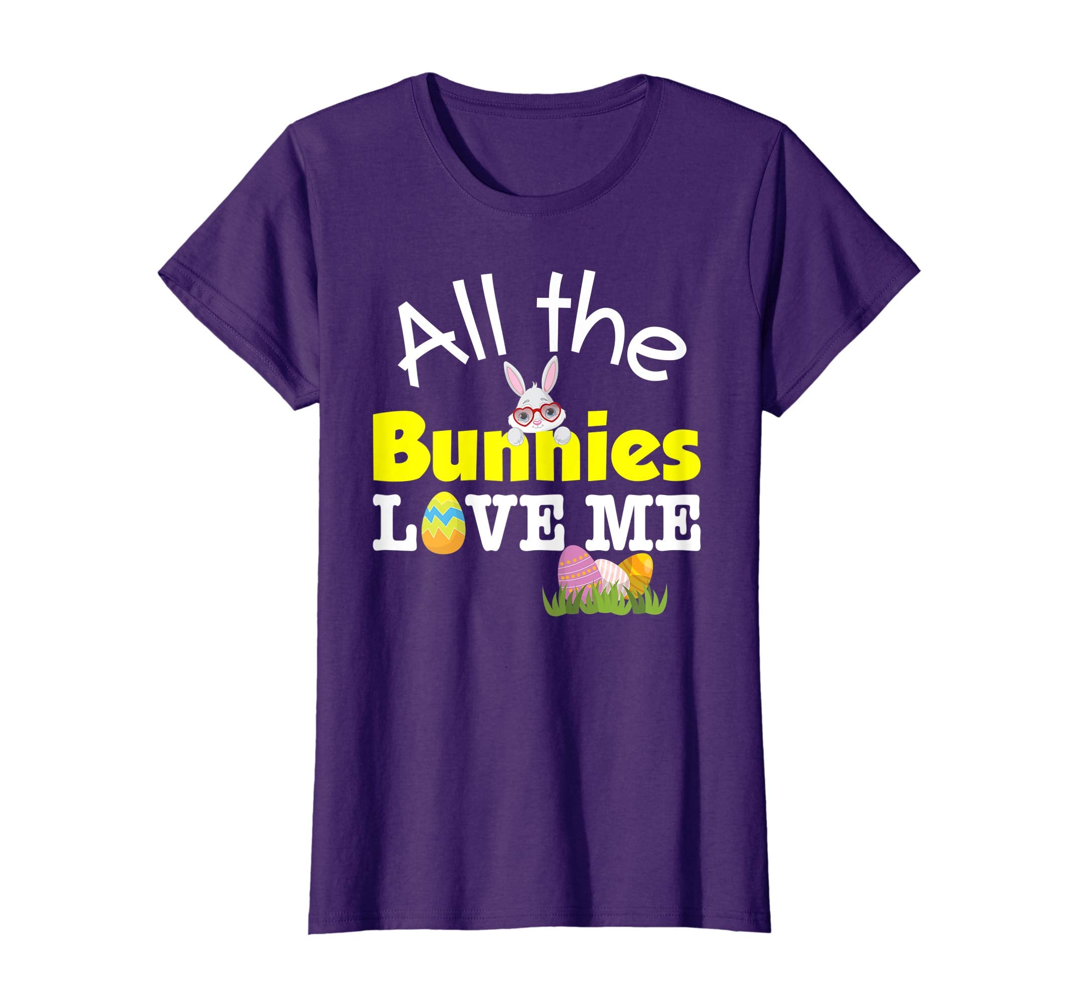All The Bunnies Loves Me Cute Bunny Easter Day T-Shirt Boys