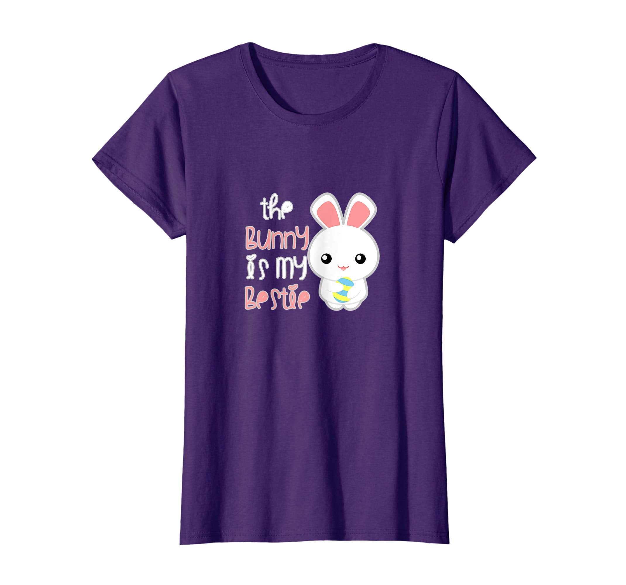 Vintage Style The Bunny Is My Bestie Easter T Shirt