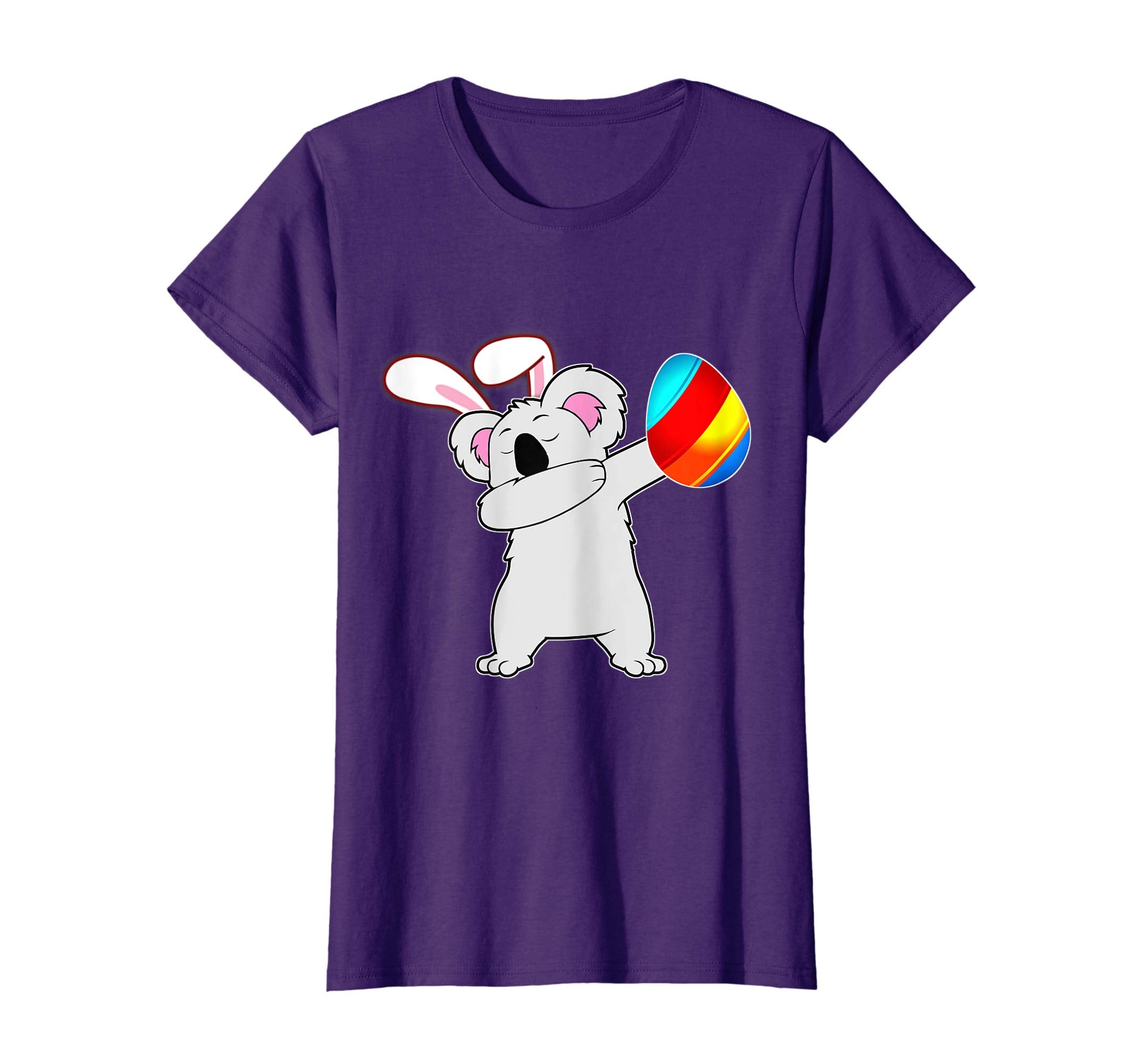 Easter Bunny Dabbing Koala Bear Tshirt Egg Ears Animal Gift