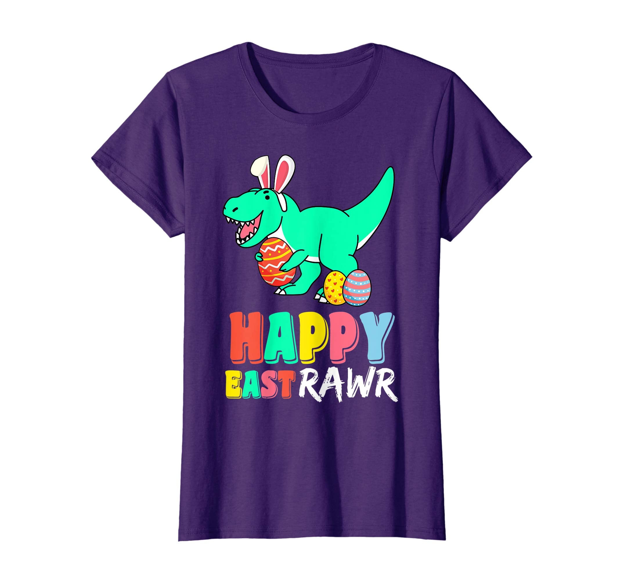 Happy Eastrawr T Rex Dinosaur Shirt Bunny Easter Egg Shirt