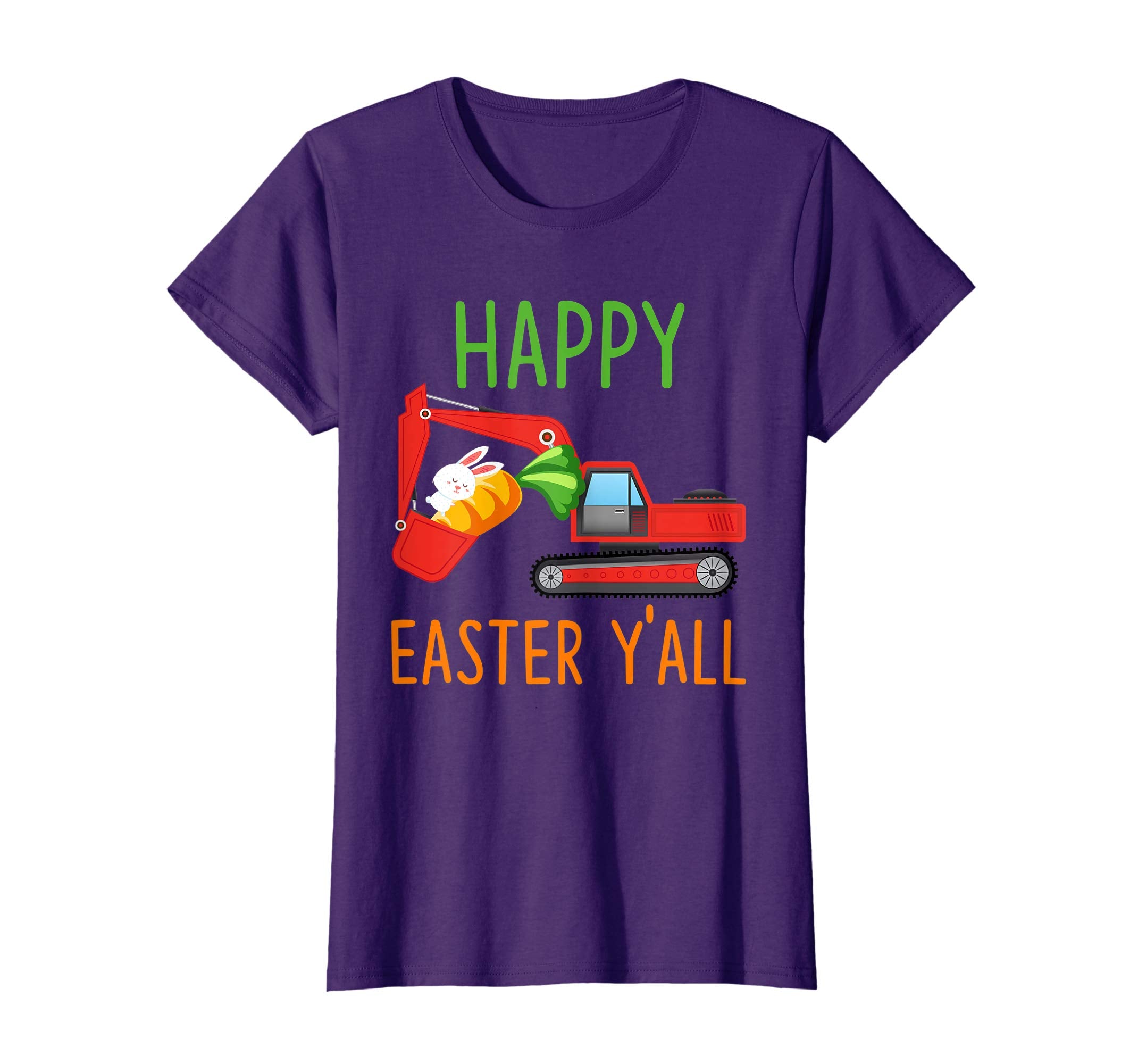 Excavator Happy-Easter-Y'all T-shirt Hunting-Season-Egg