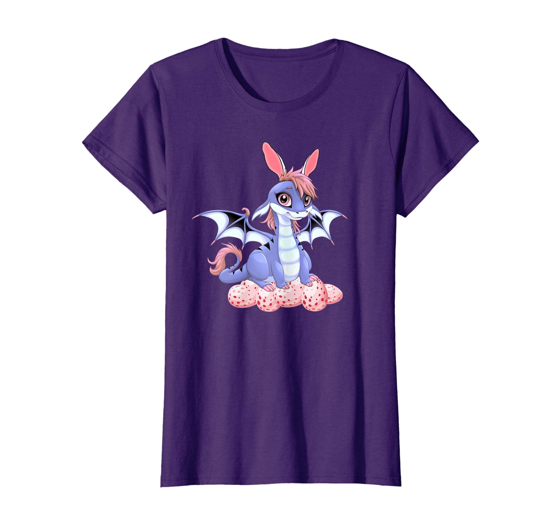 Cute Anime Dragon Bunny Easter Shirt Toddler Girl Boy Women