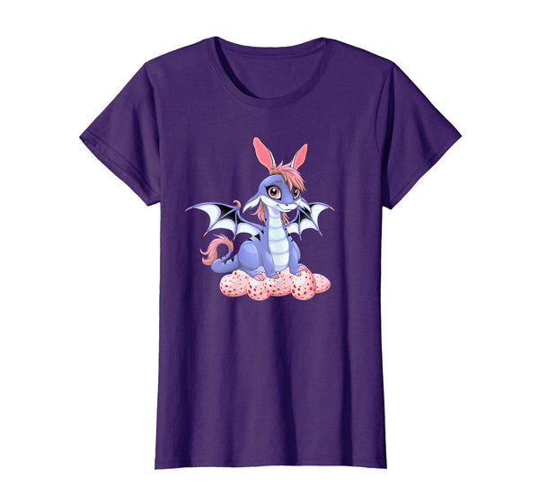 Cute Anime Dragon Bunny Easter Shirt Toddler Girl Boy Women