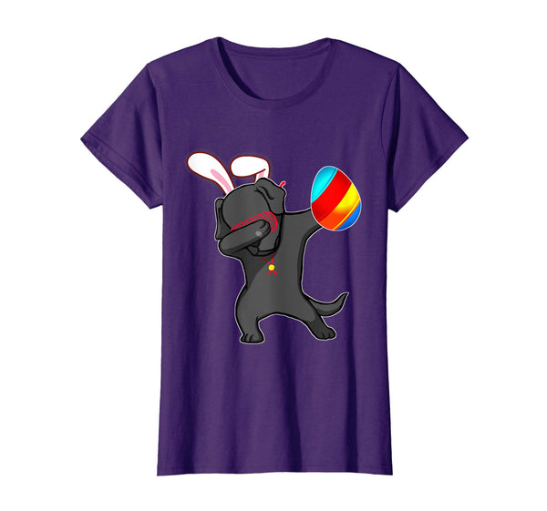 Easter Bunny Dabbing Labrador Dog Tshirt Egg Ears Gift