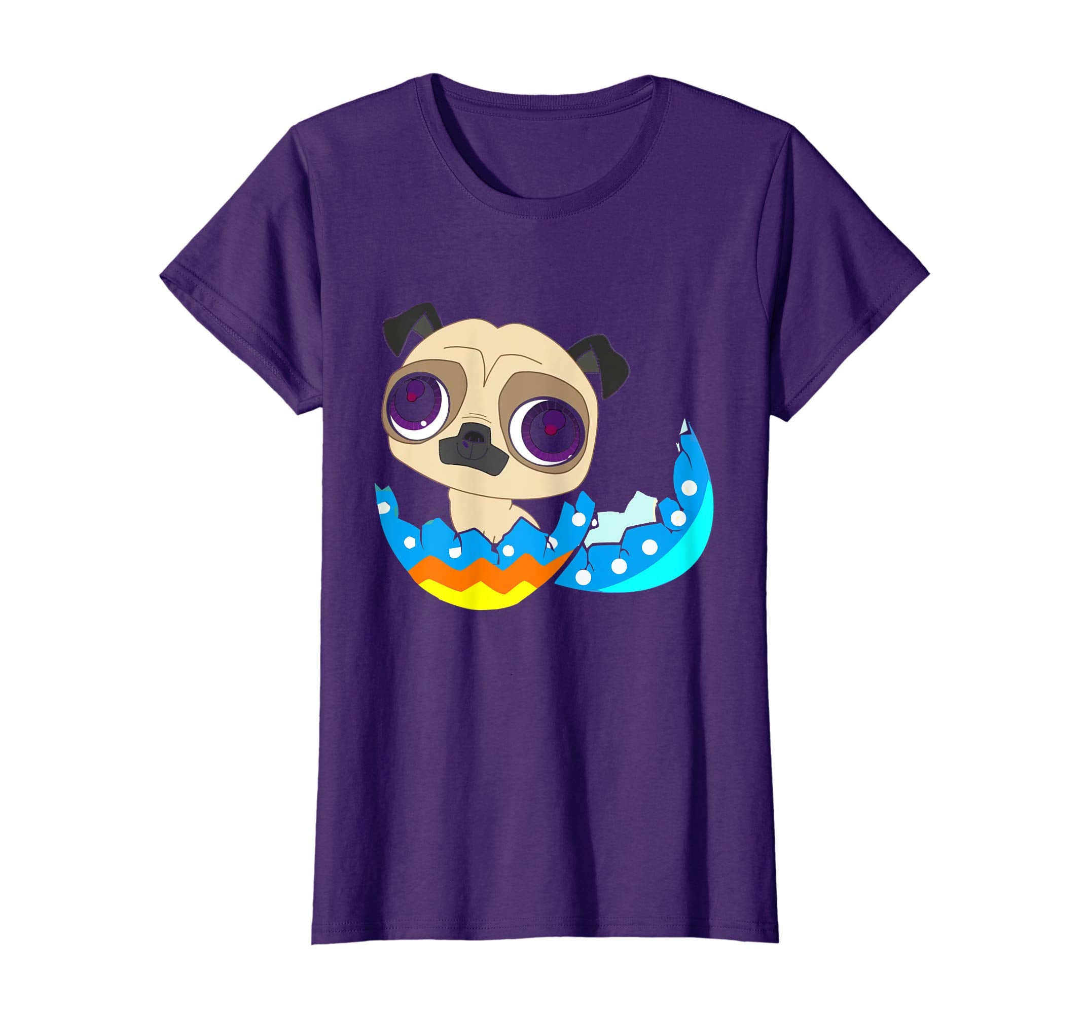 Easter Pug Shirt Pug and Egg Shirt Gift