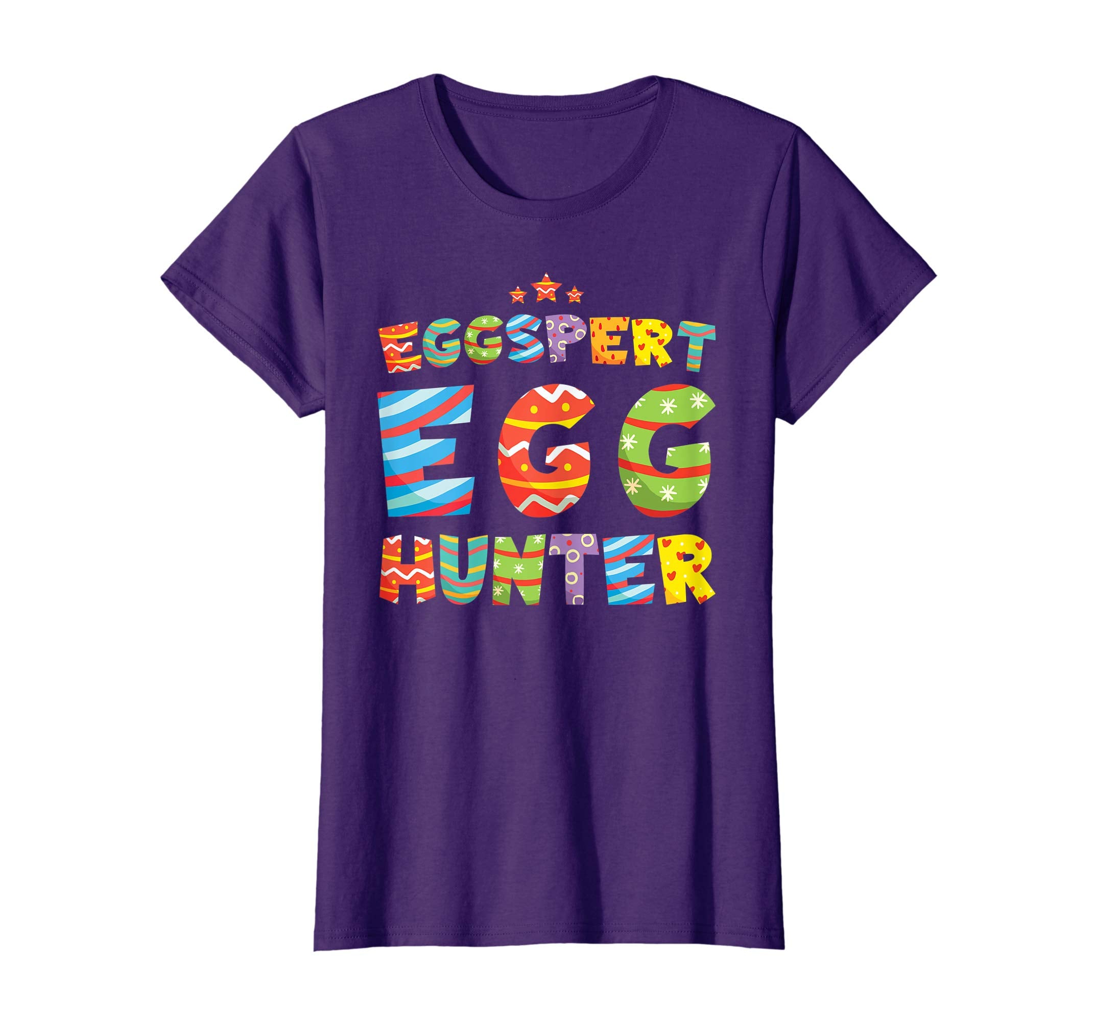 Eggspert Hunter Funny Easter Shirt Easter Egg Bunny Shirt