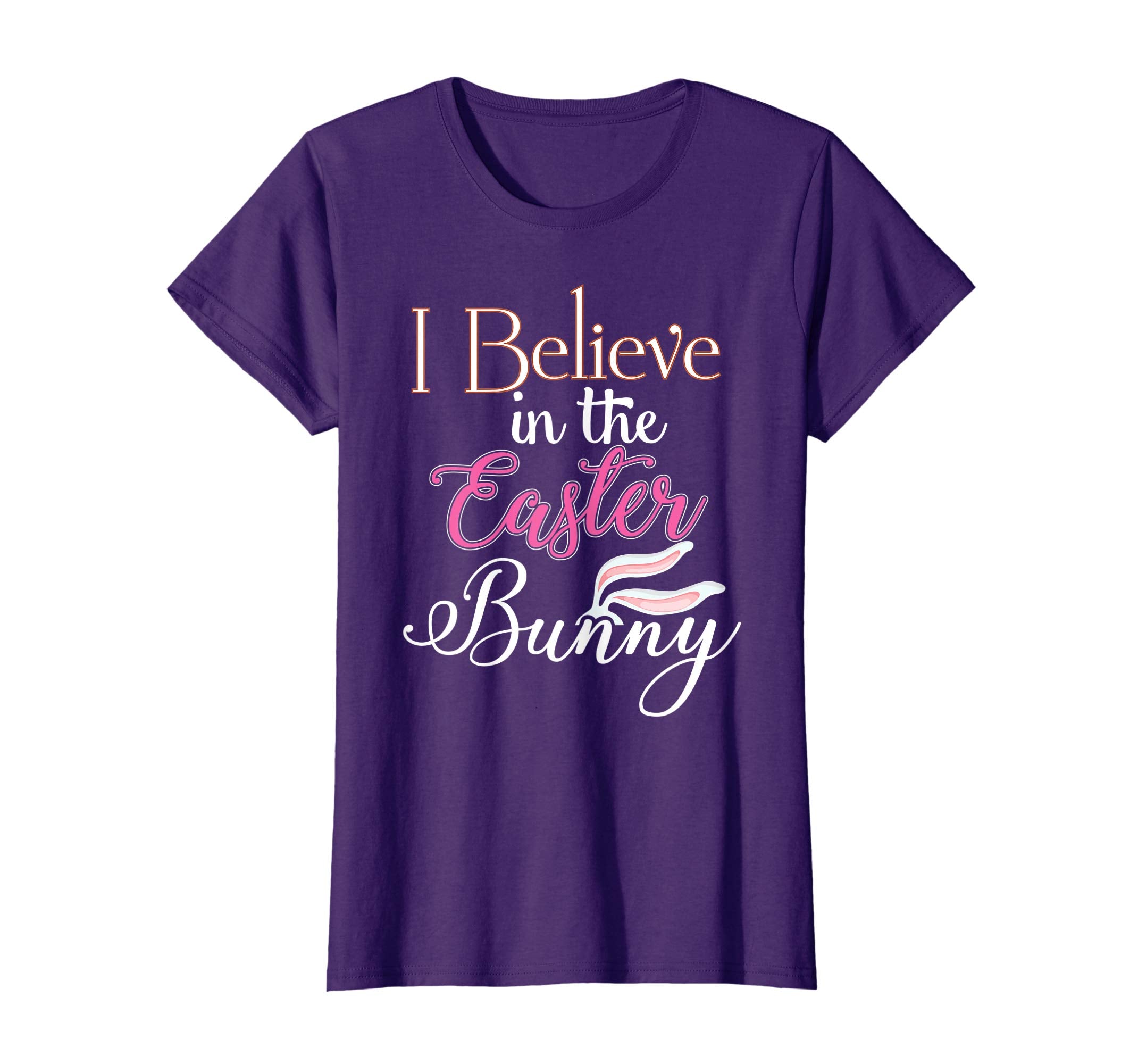 I Believe In The Easter Bunny Funny Day T-Shirt Boys Girls
