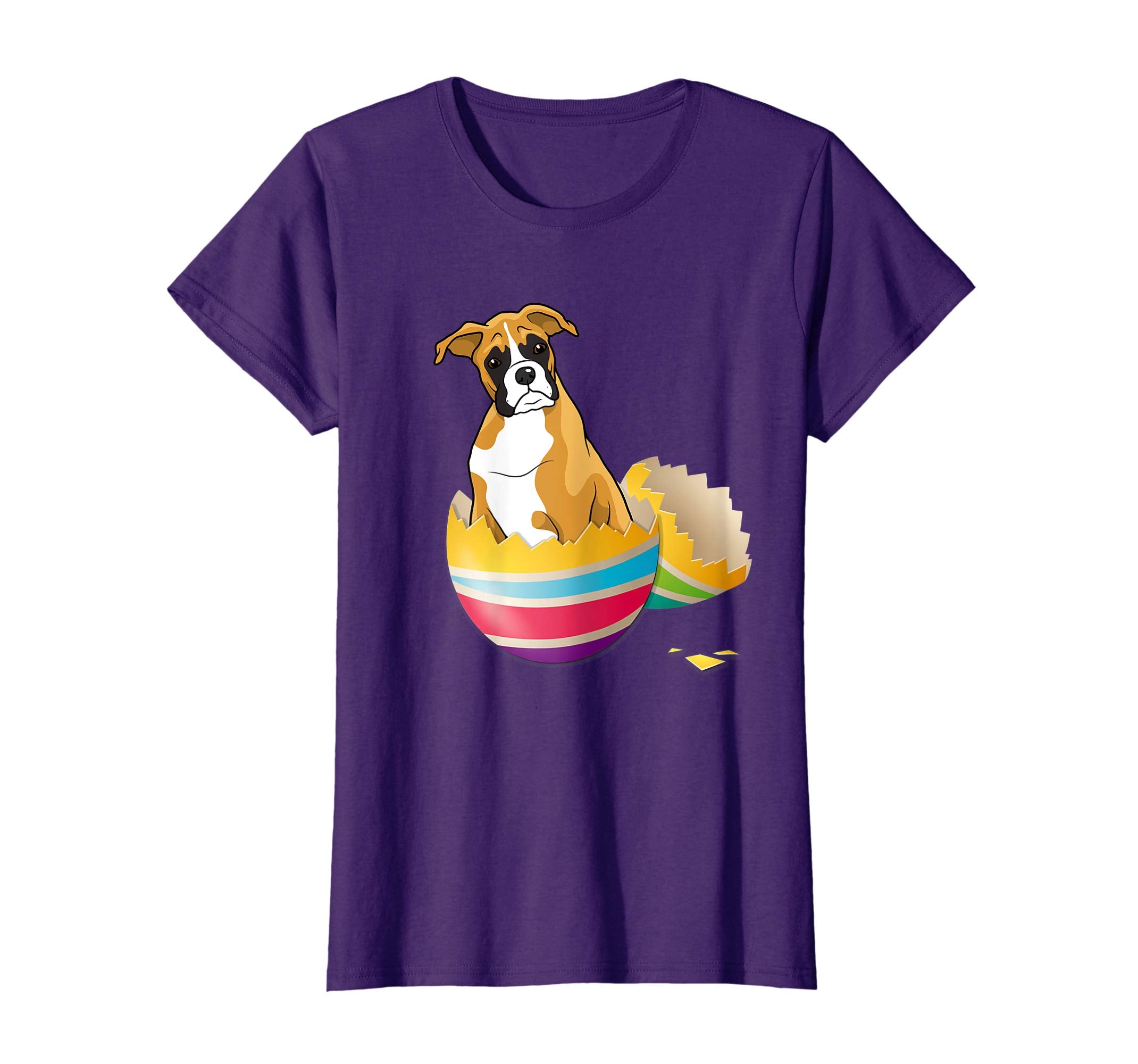 Boxer Hatching From Easter Egg Easter Day Shirt