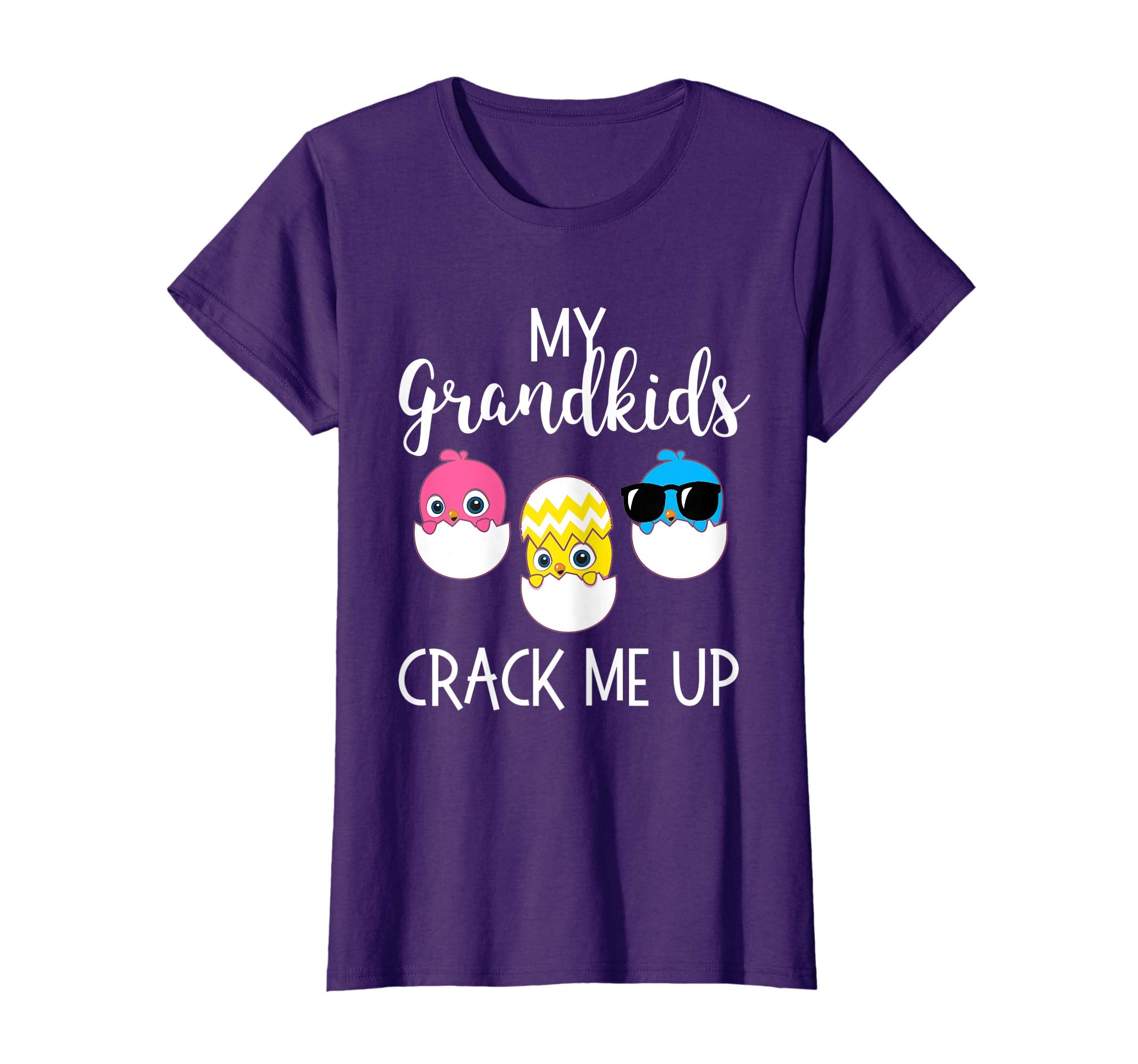 Grandma Grandpa Easter Shirt Gift for Grandma from Grandkids