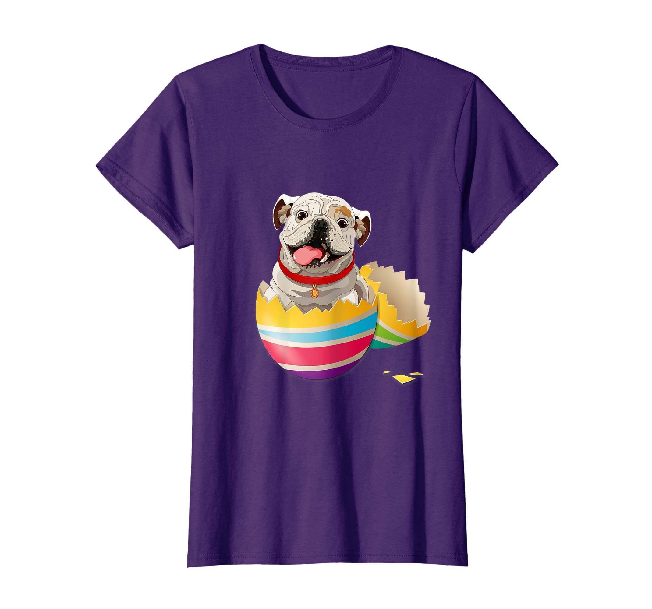 English Bulldog Hatching From Easter Egg Easter Day Shirt