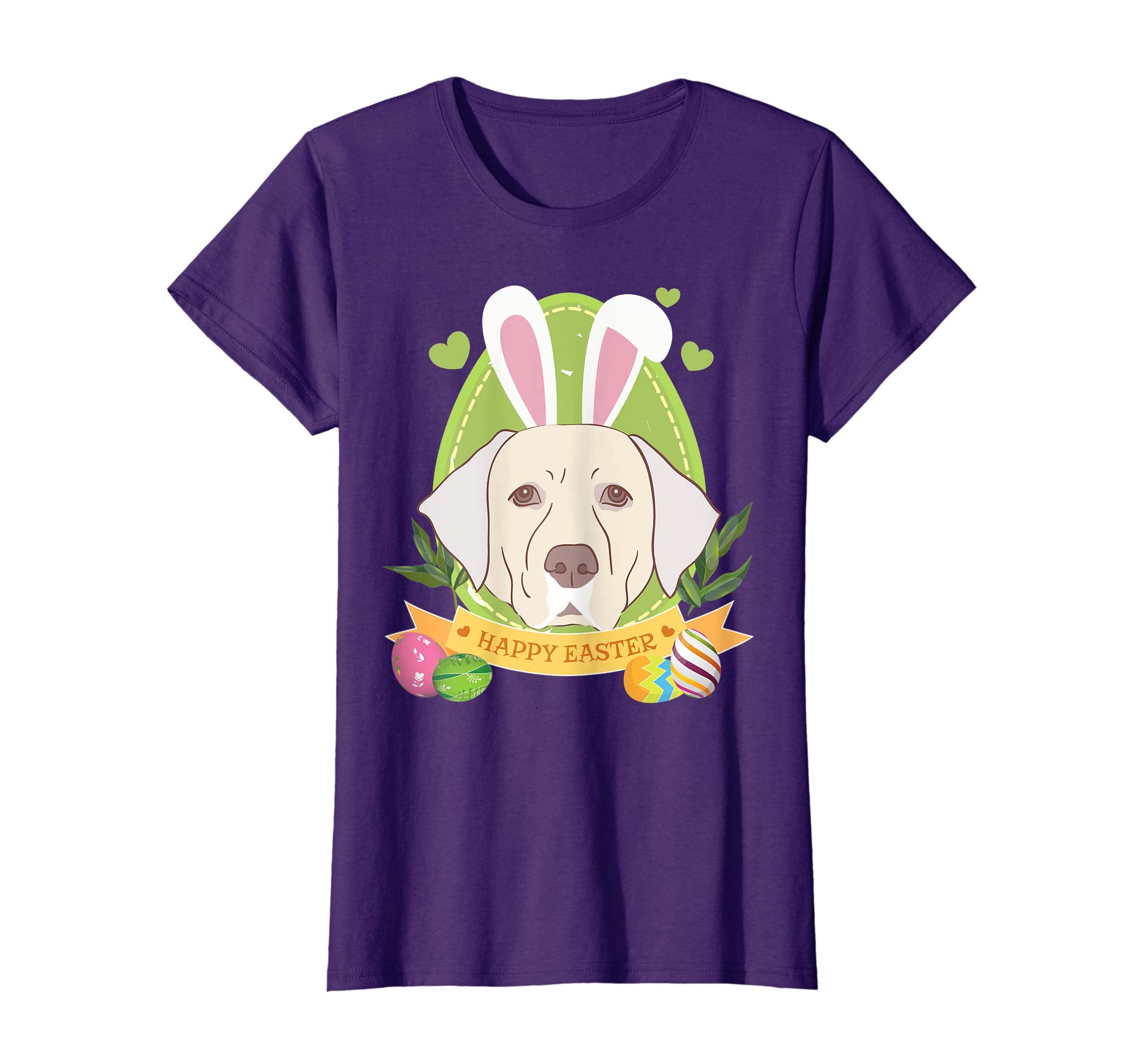 Bunny Labrador Retriever Dog Easter Day Lovers T-Shirt Egg