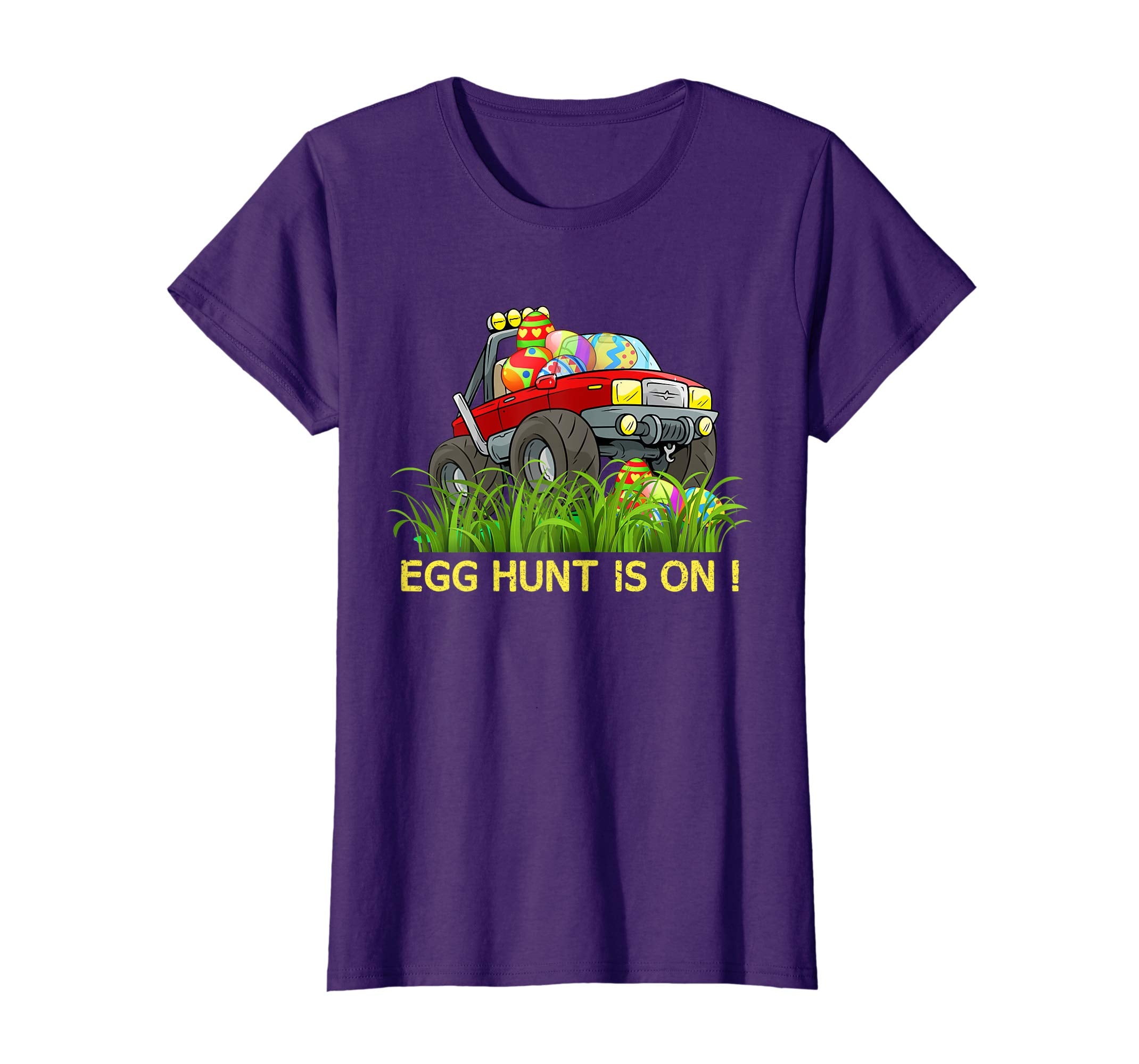 Egg hunt is on Trucl of Eggs Easter T shirt