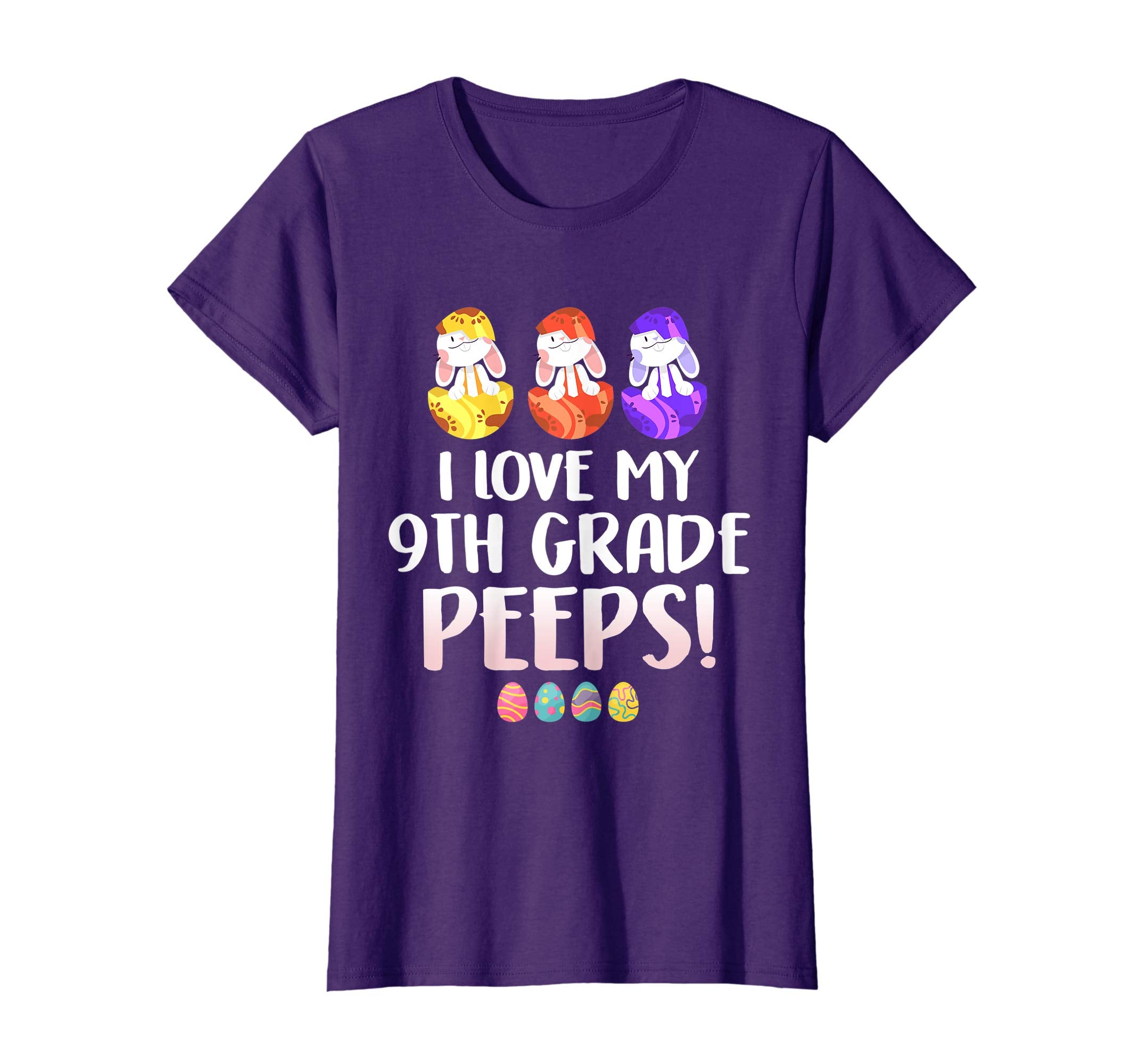 I Love My 9th Grade Peeps Easter Day T-Shirt