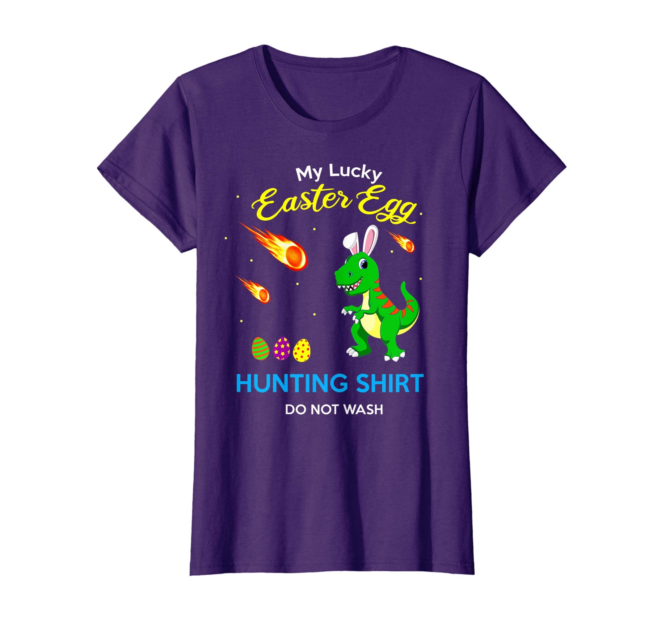 Cute Dinosaur My Lucky Easter Egg Hunting Shirt T-Shirt