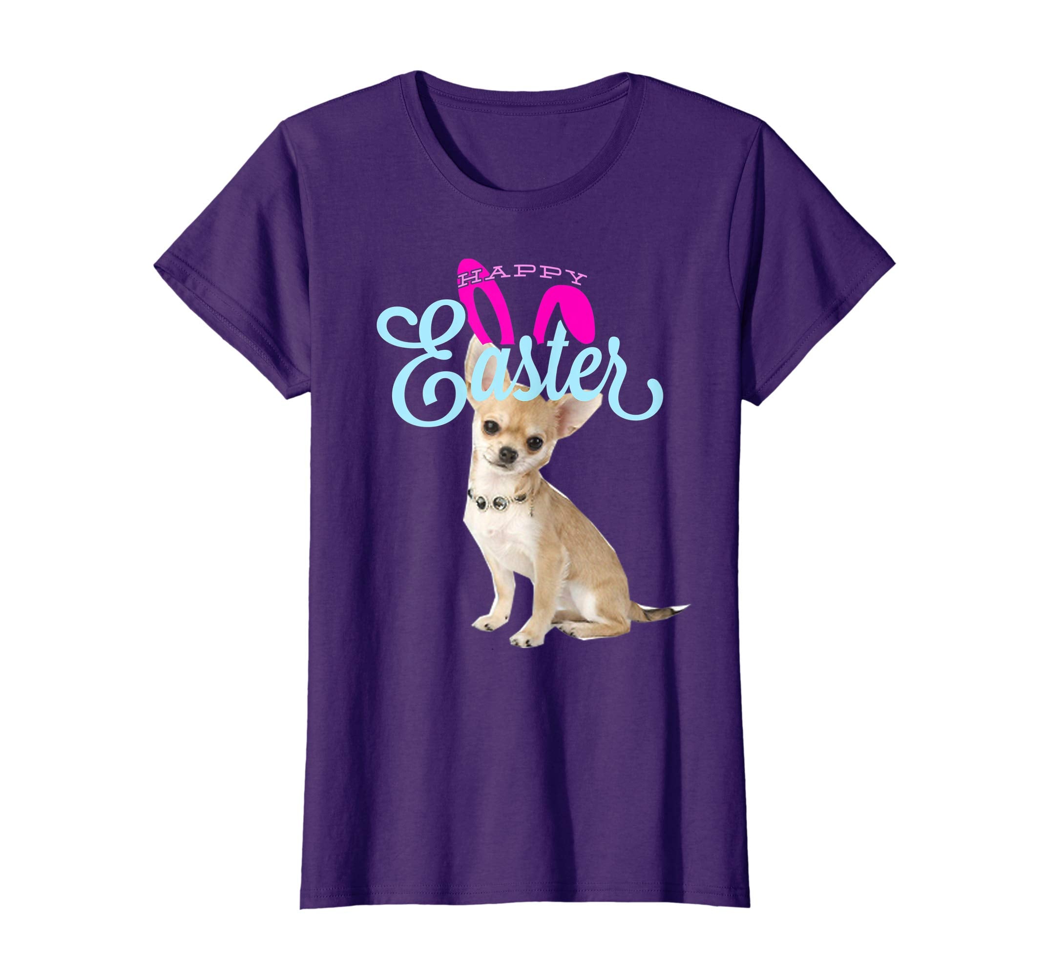 Easter Bunny Chihuahua Tshirt Dog Men Women Gift Easter Day