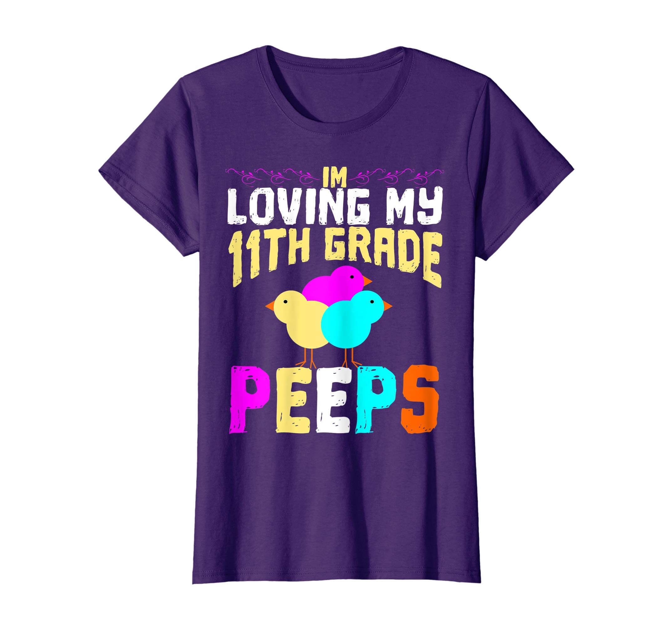 11th Grade Peeps Easter TShirt Teacher Gift