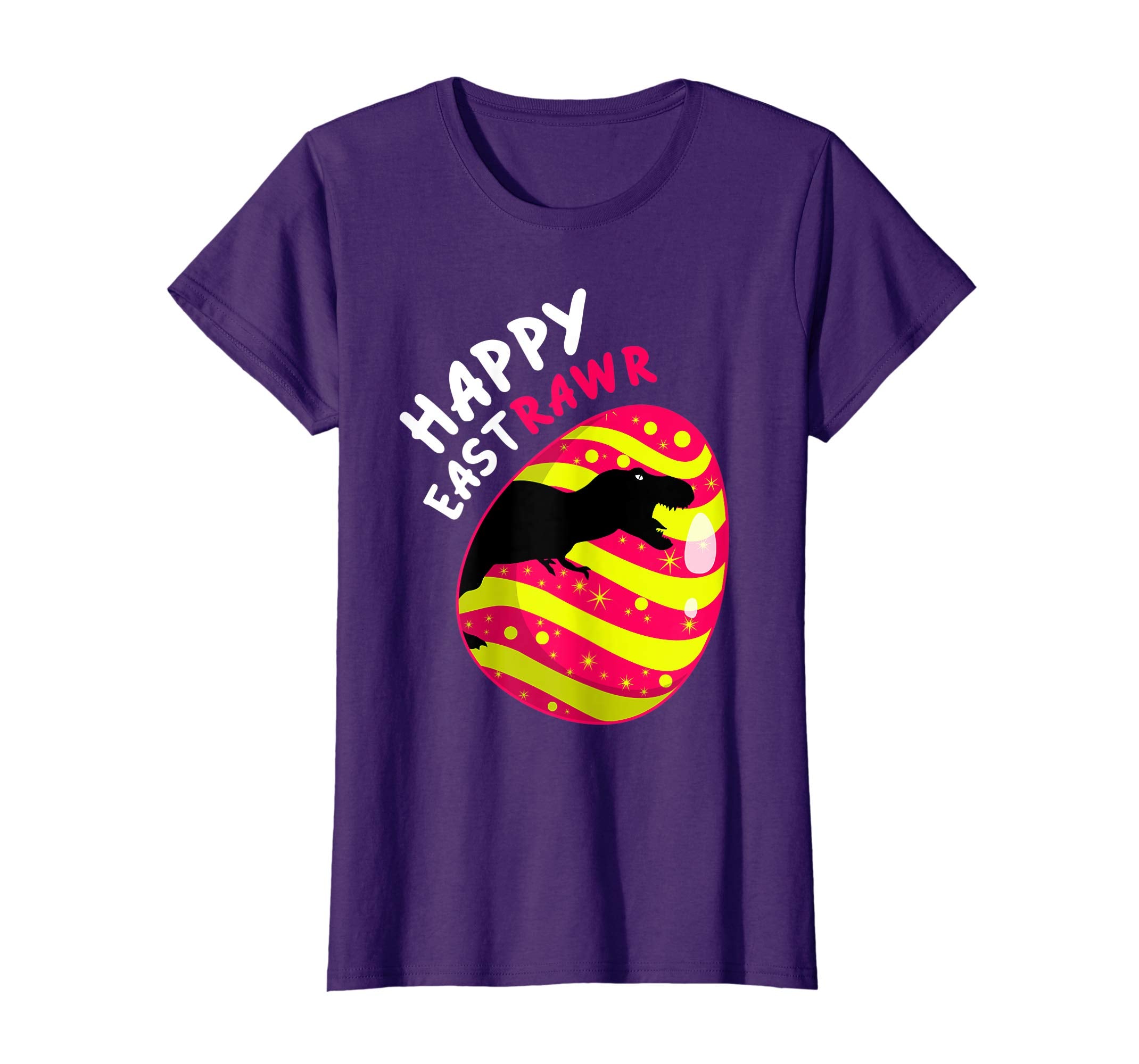 Kids T Rex Dinosaur Easter TShirt Funny Happy Eastrawr Shirt