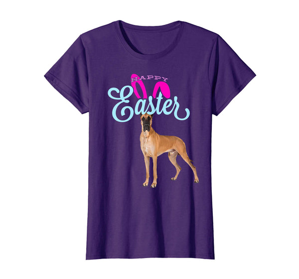 Easter Bunny Great Dane Tshirt Dog Men Women Gift Easter Day