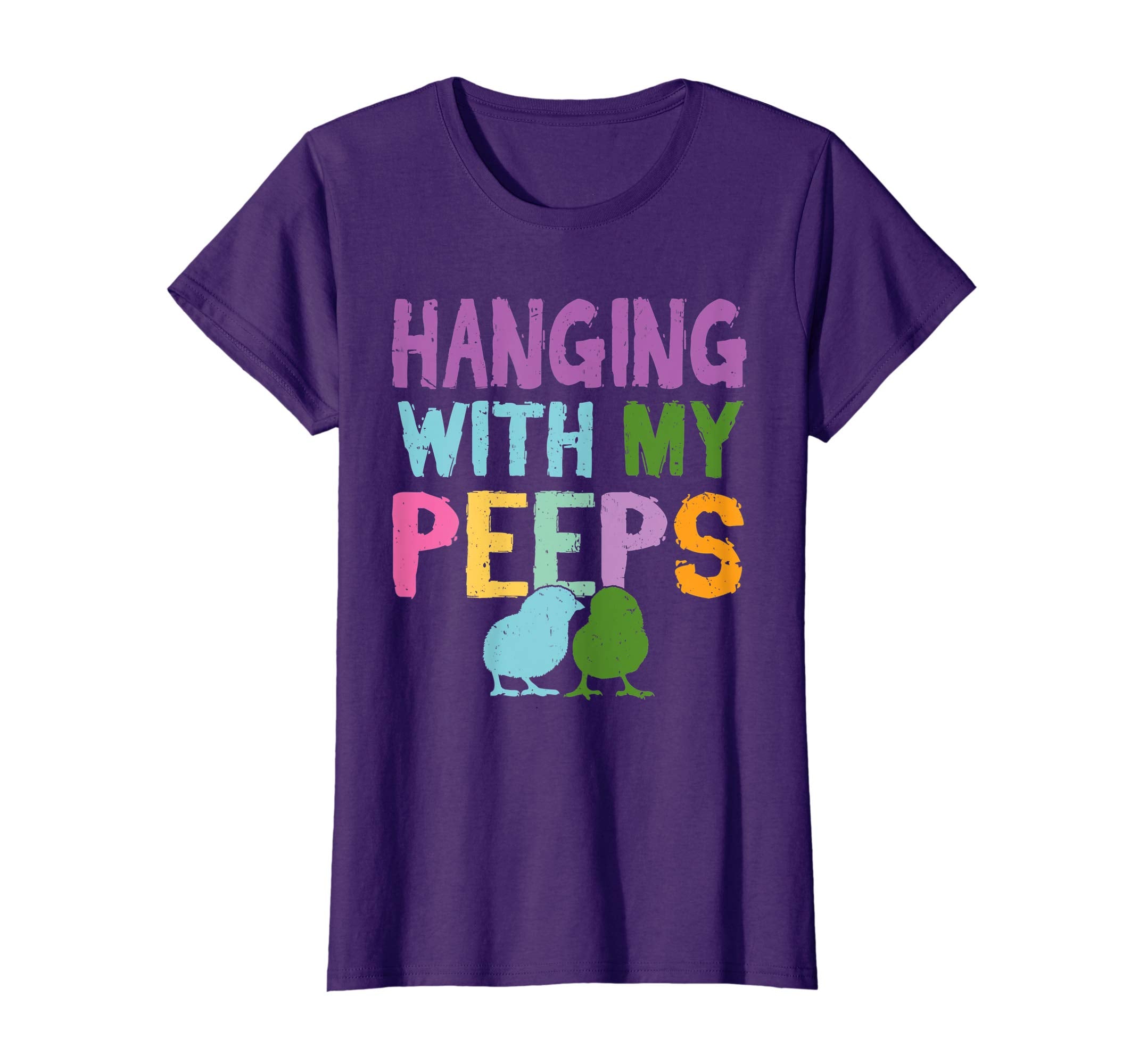 Hanging With My Peeps T Shirt - Funny Easter Peeps