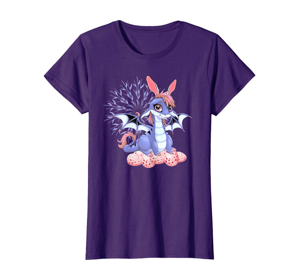 Cute Anime Dragon Bunny Easter Shirt Toddler Girl Boy Women