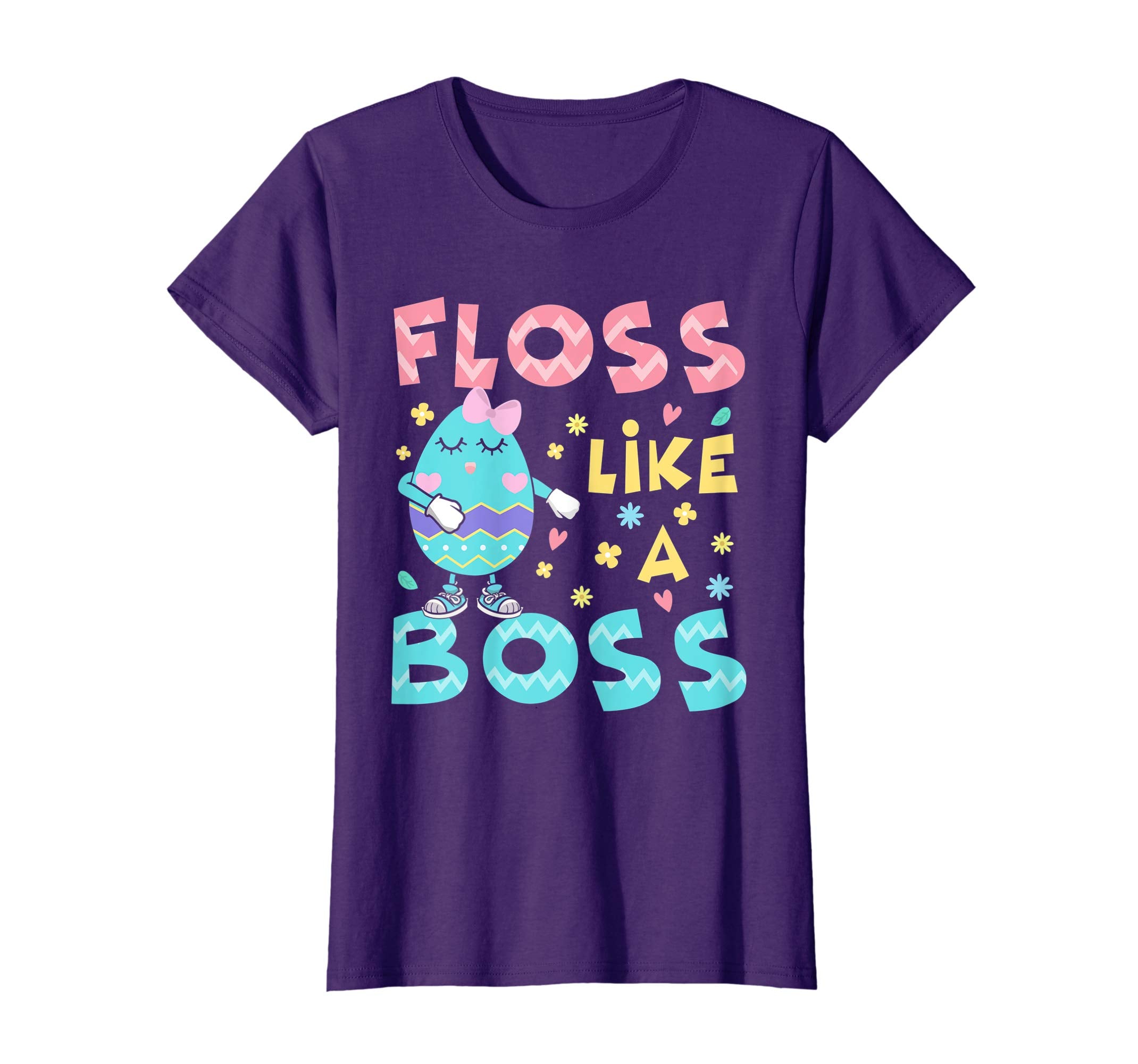 Floss Like A Boss Cute Colorful Egg Shirt Funny Easter Gifts