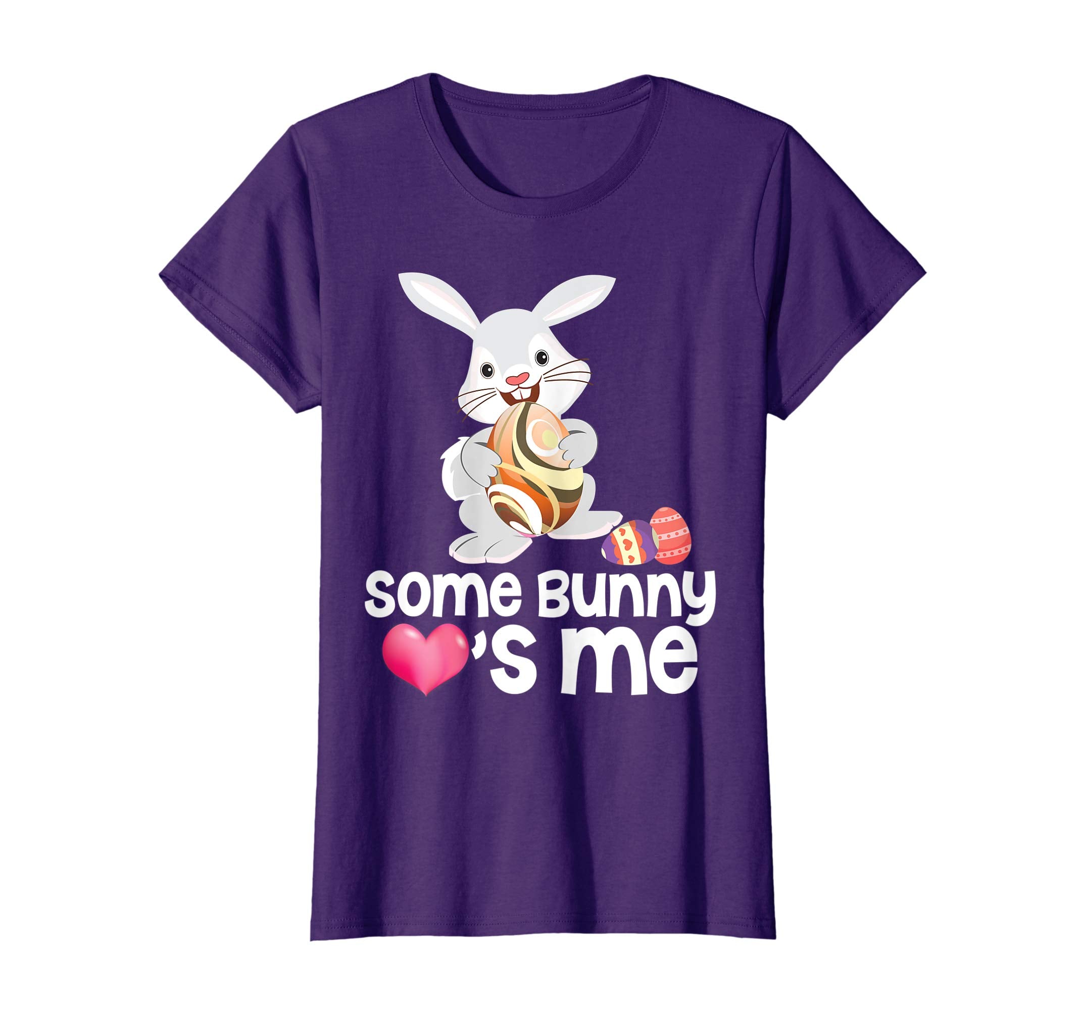 Some Bunny Loves Me Easter Day Eggs Hunting T-Shirt Hunting