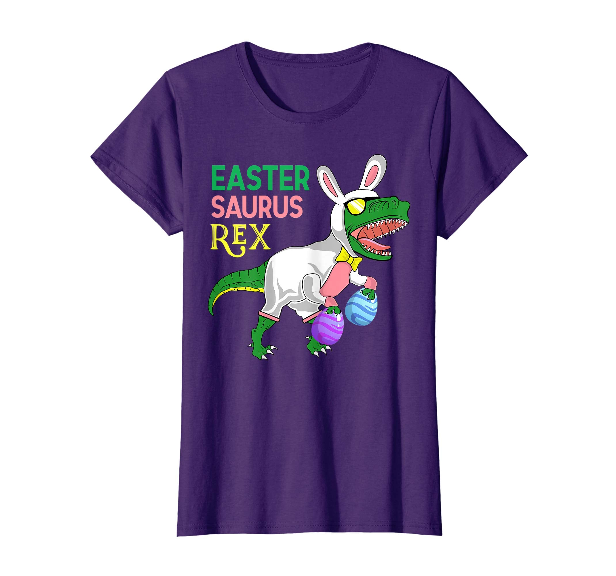 Easter Dinosaur T-Rex Shirt Funny Eastrawr Egg Bunny Tee