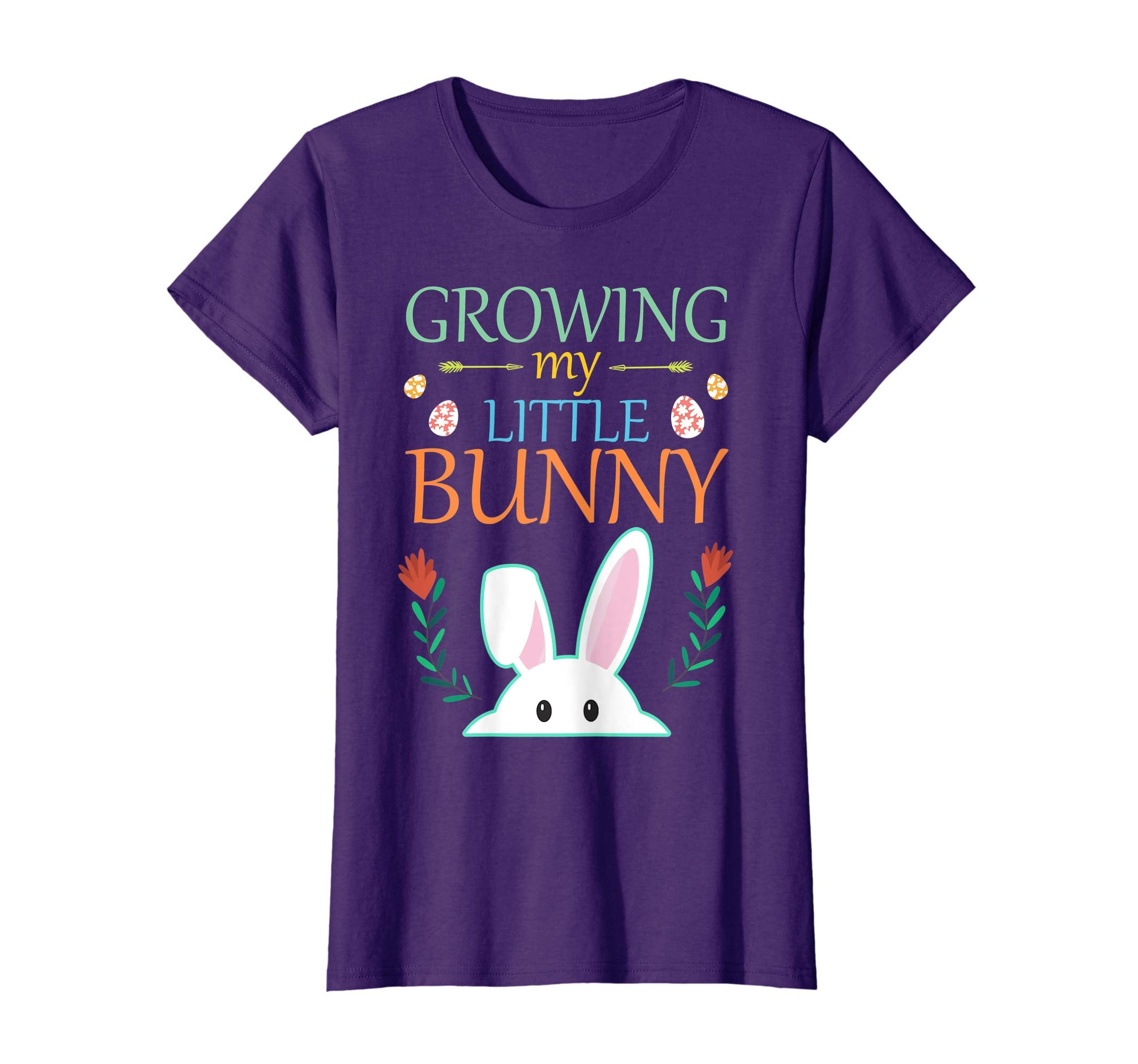 Growing My Little Bunny T-shirt Pregnancy Reveal Easter Gift