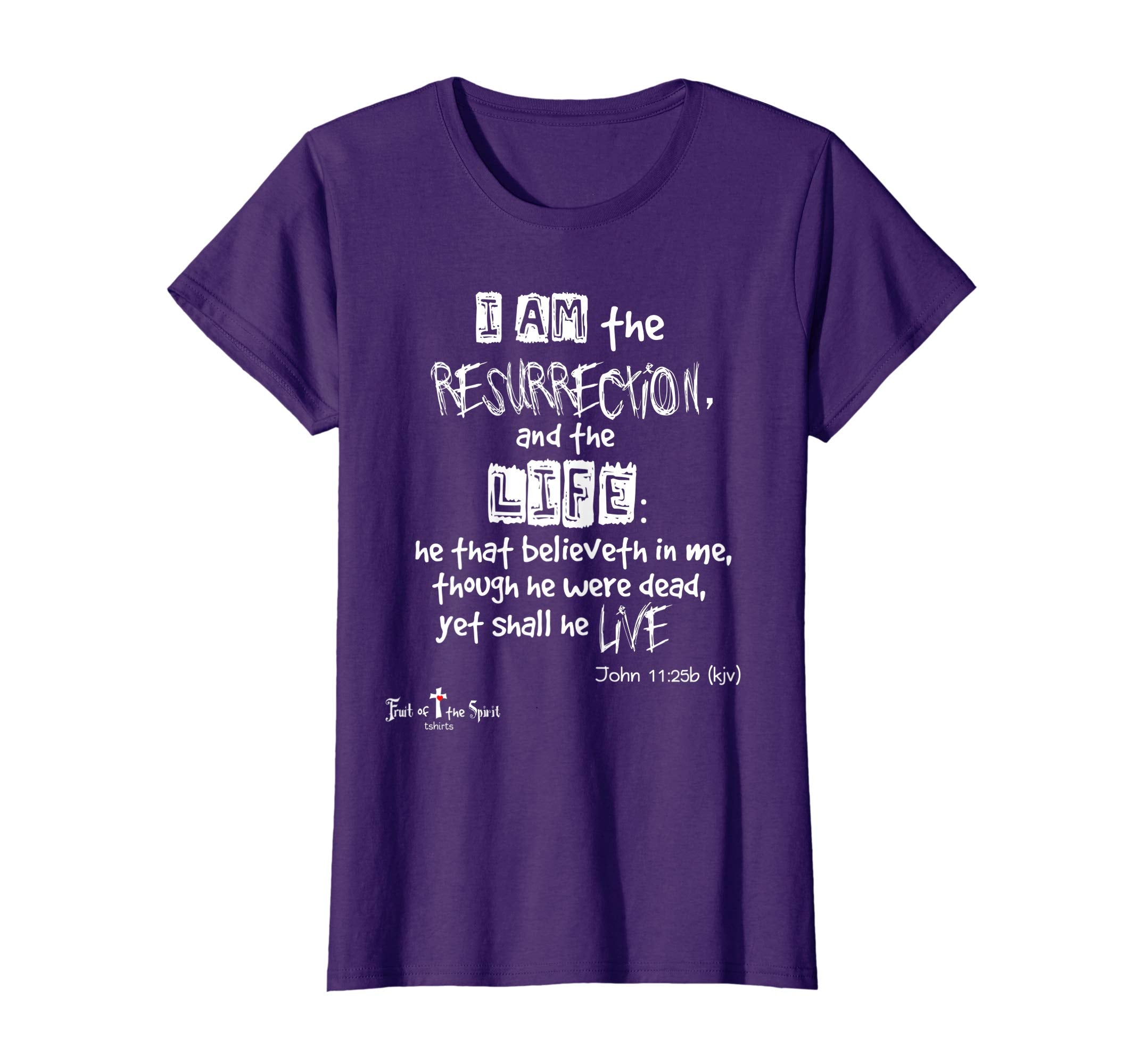 I am the resurrection John 11:25 Christian t-shirt #Easter
