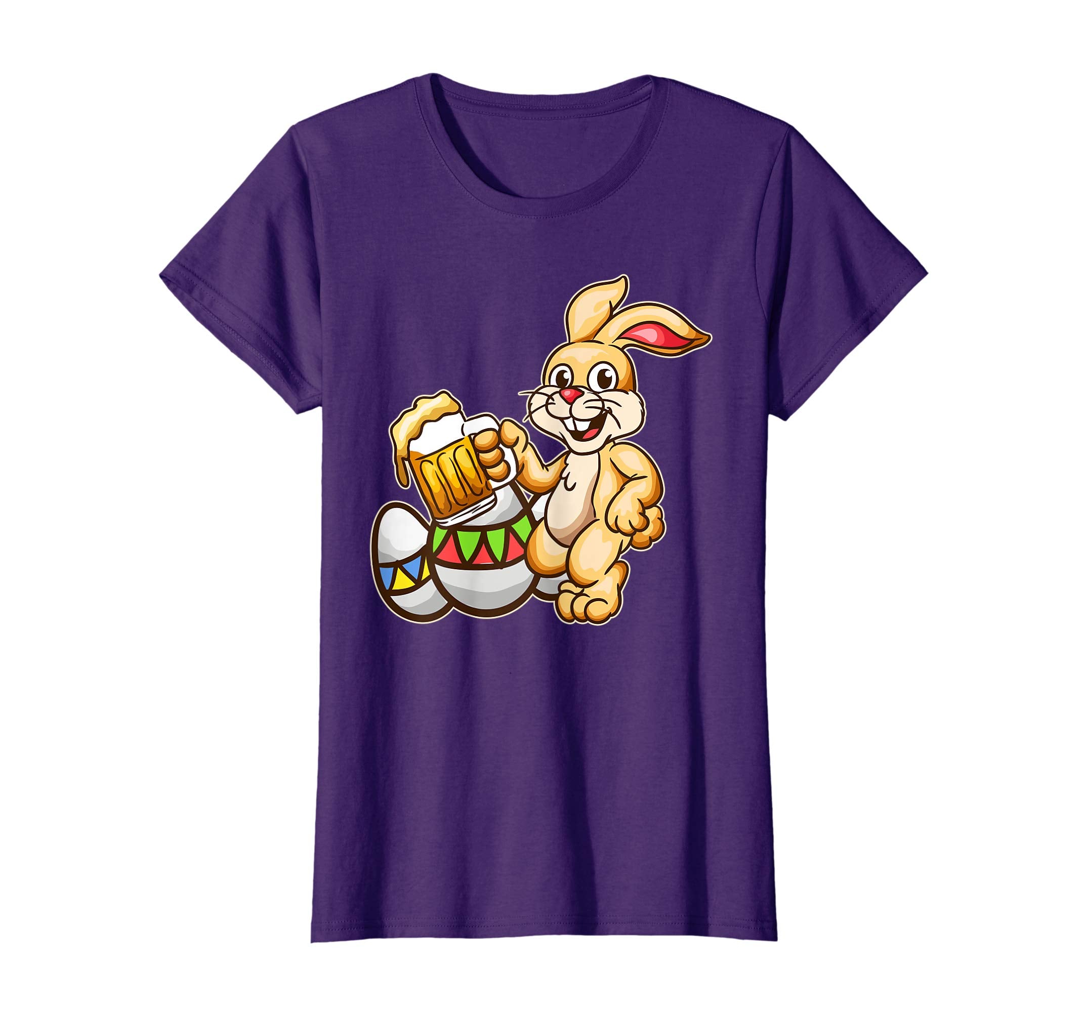 Drunk Bunny Beer Shirt Egg Mug - Funny Easter Bunny Tee Gift