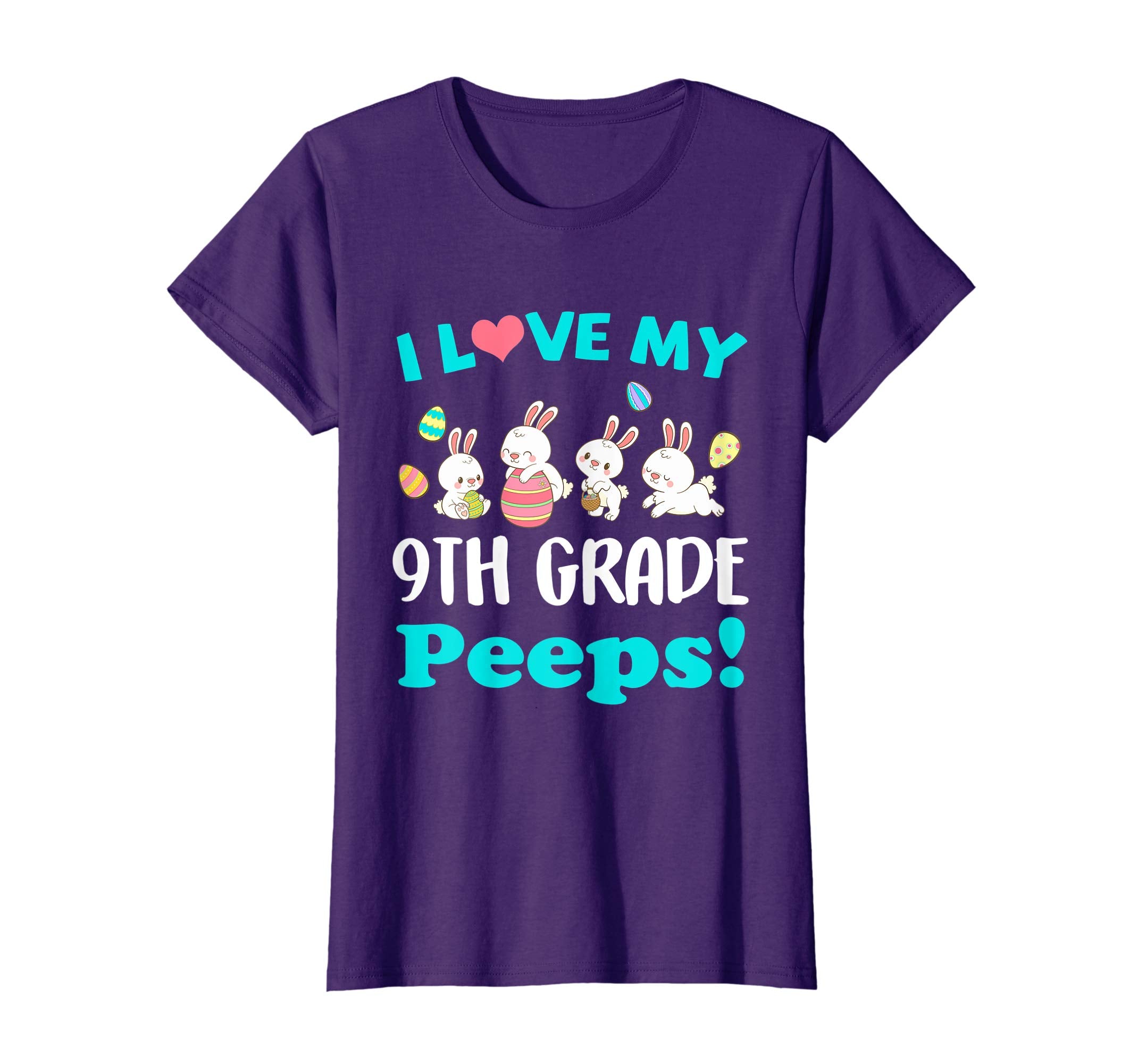 I Love My 9th Grade Peeps Easter Day T-Shirt