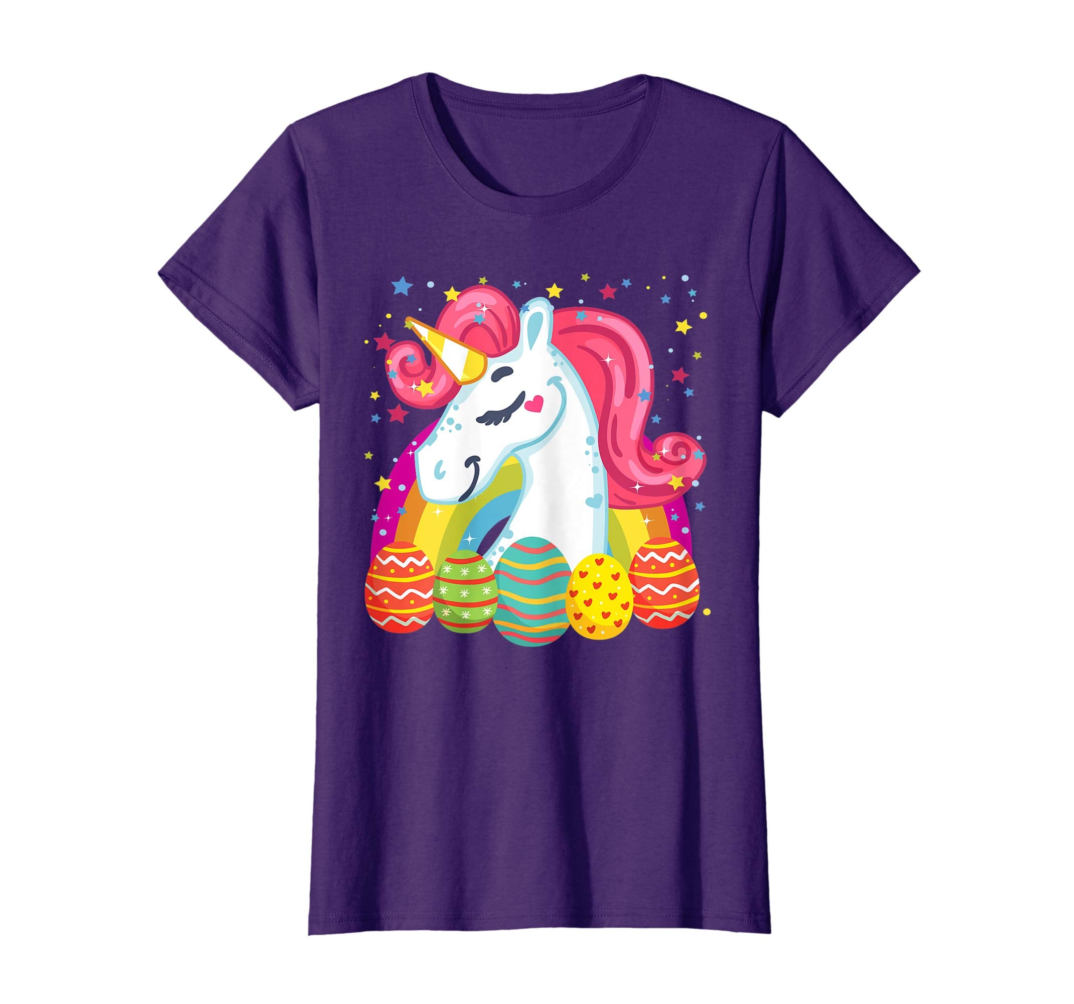 Unicorn Easter Eggs T-Shirt Gifts for Kids Boys Girls