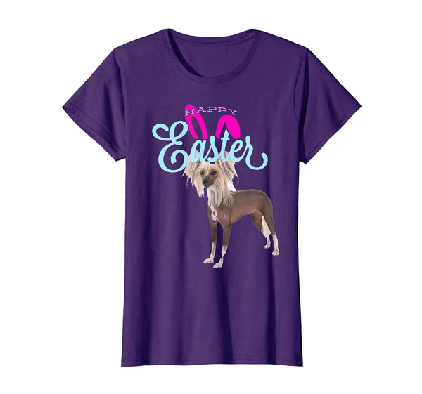 Easter Bunny Chinese Crested Shirt Dog Men Women Gift Easter