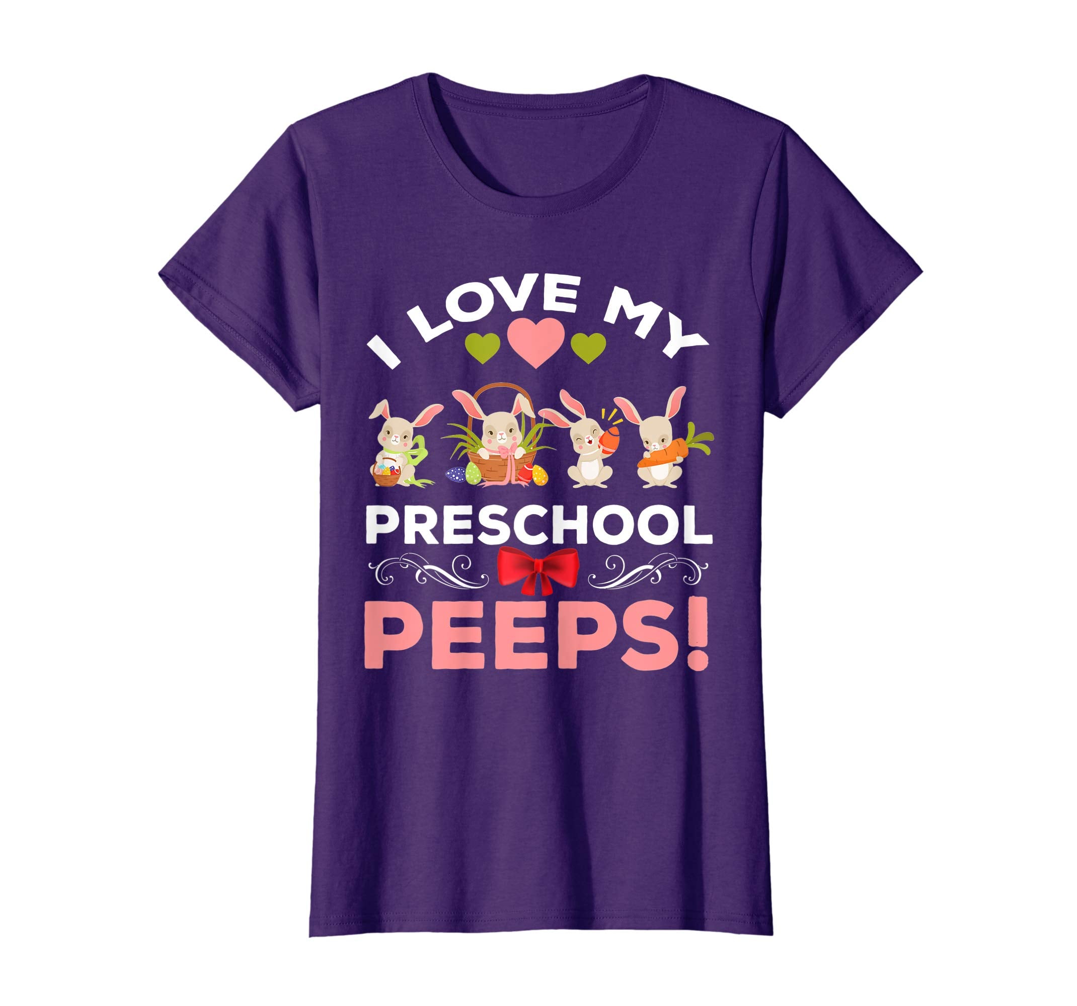 I Love my Preschool Peeps Easter Grade Teacher Shirt
