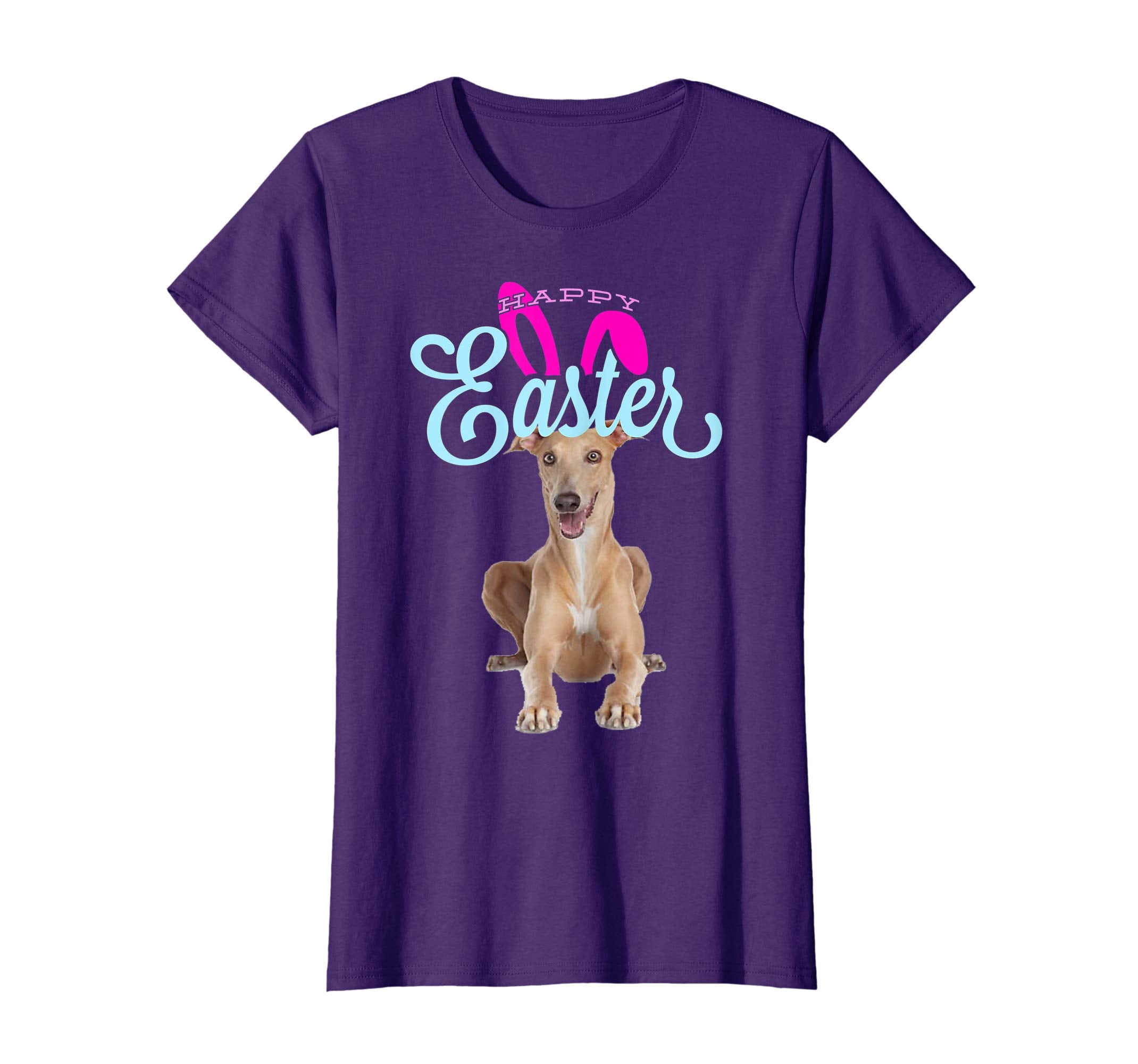 Easter Bunny Greyhound Tshirt Dog Men Women Easter Gift