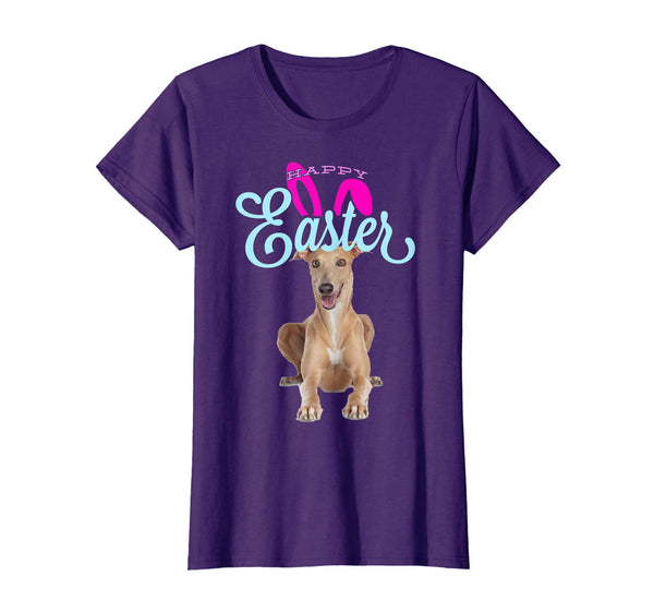 Easter Bunny Greyhound Tshirt Dog Men Women Easter Gift