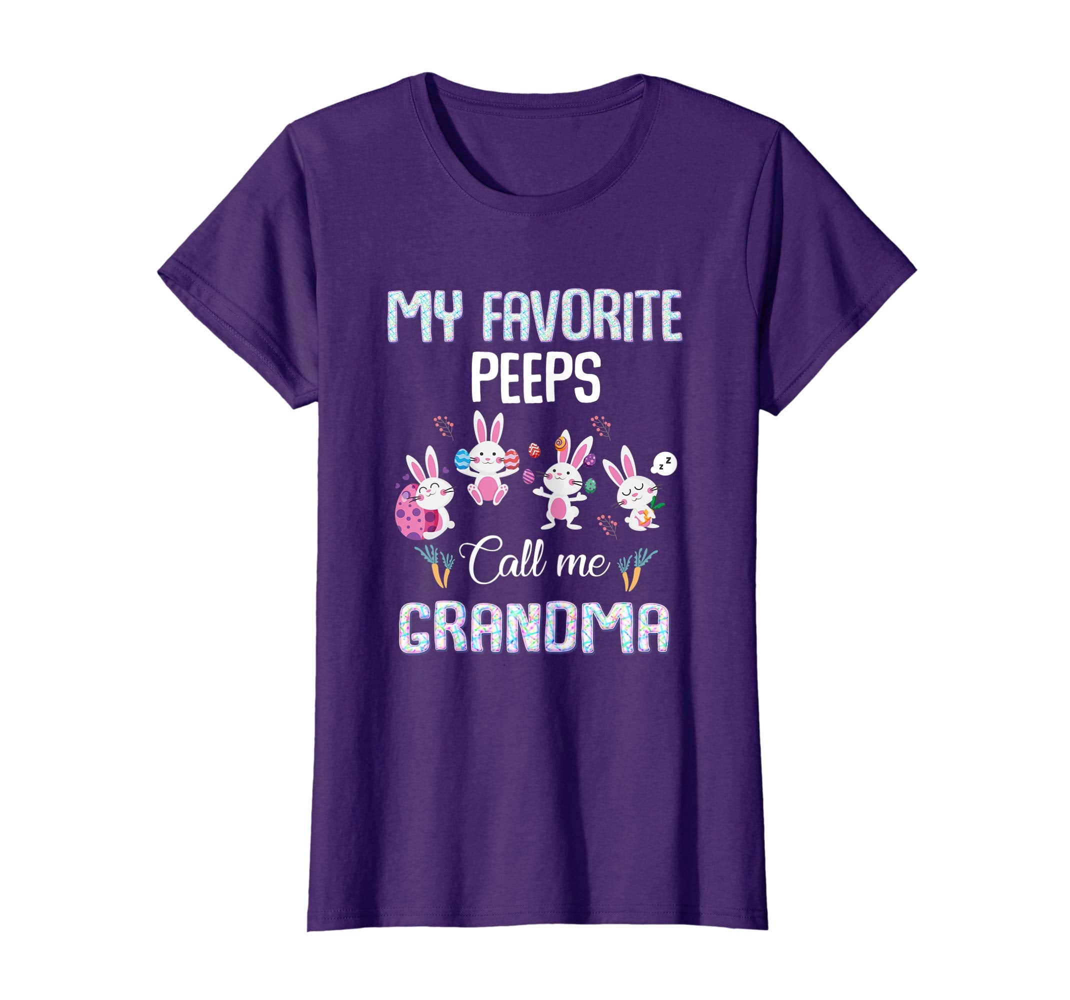 My favorite peeps call me Grandma T-shirt Easter Bunny Gift