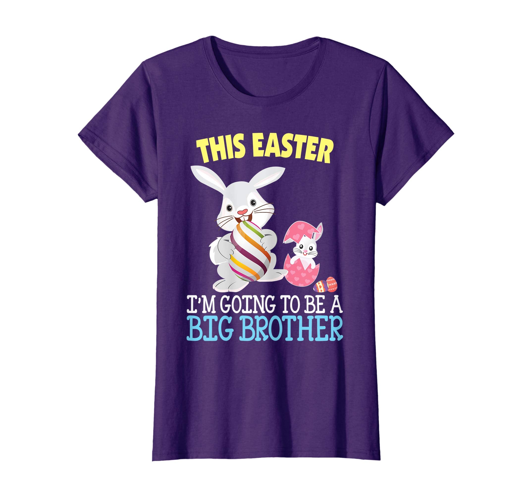 This Easter I'm Going To Be A Big Brother Bunny Egg T-Shirt