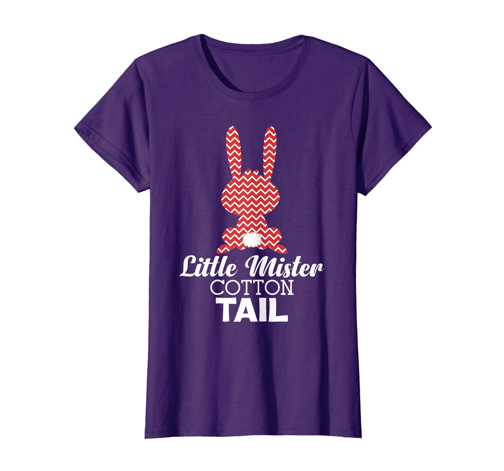 Little Mister Cotton Tail Bunny Happy Easter Day T-Shirt Egg