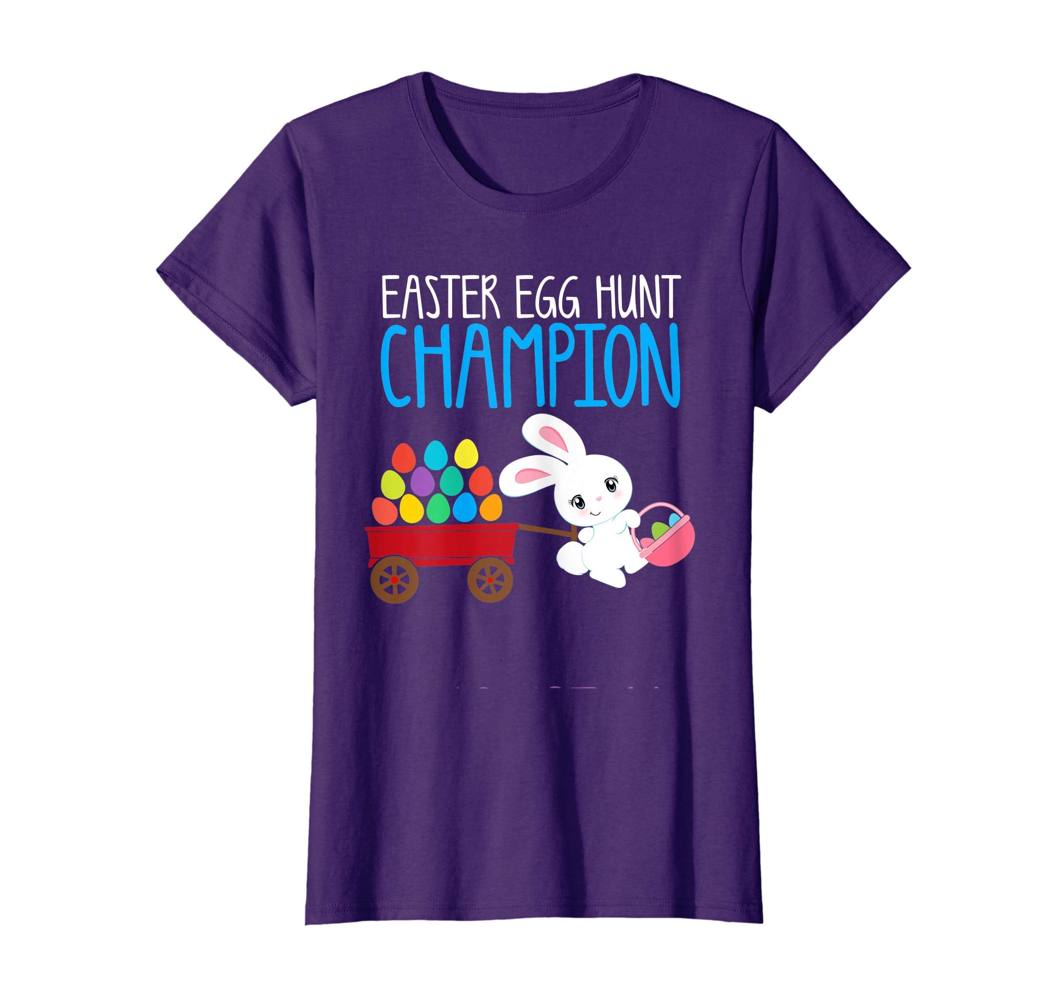 Easter Bunny Shirt Girl Kid Toddler EASTER EGG HUNT CHAMPION