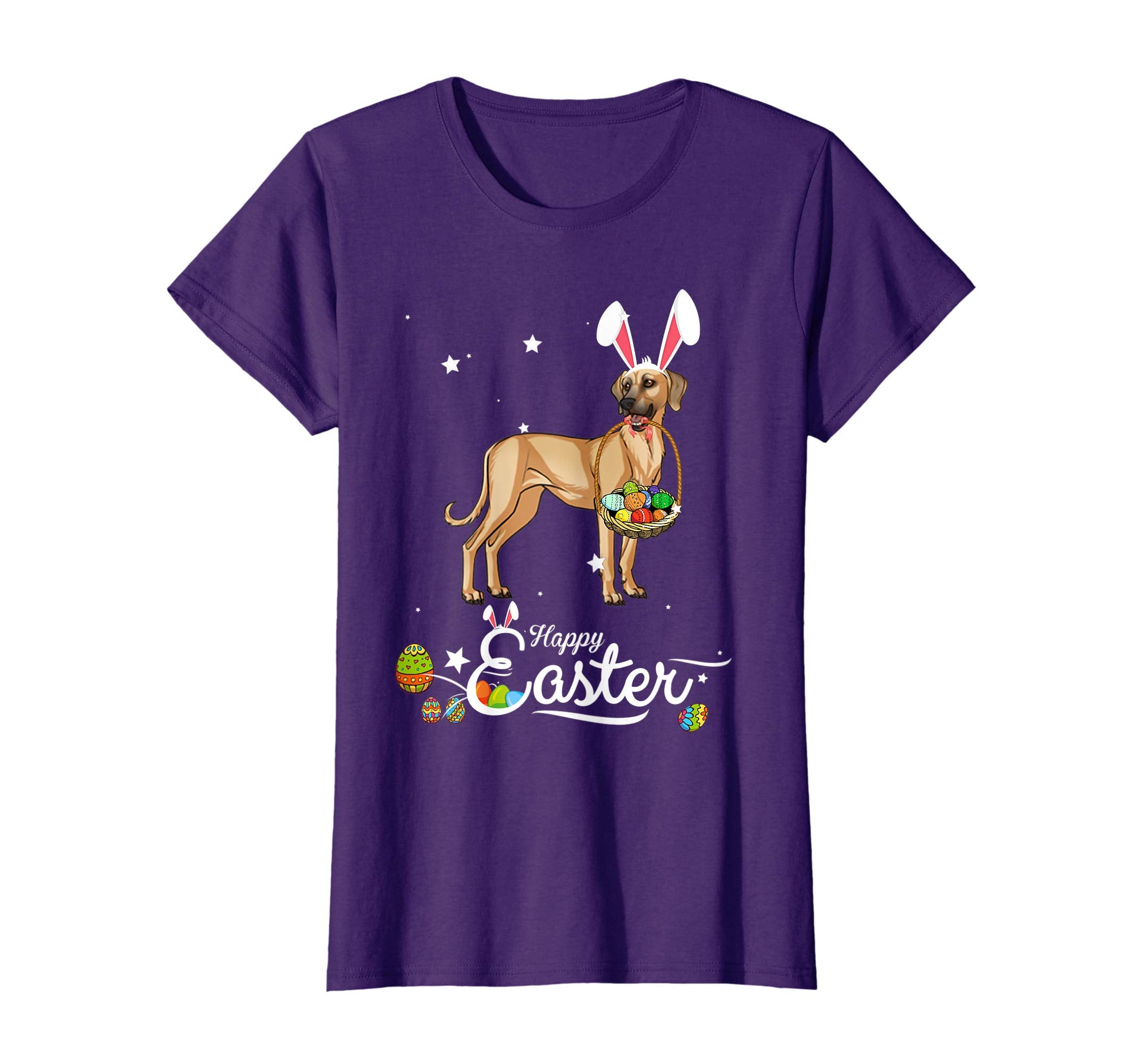 Sloughi Dog With Bunny Hat Easter Costume T Shirt