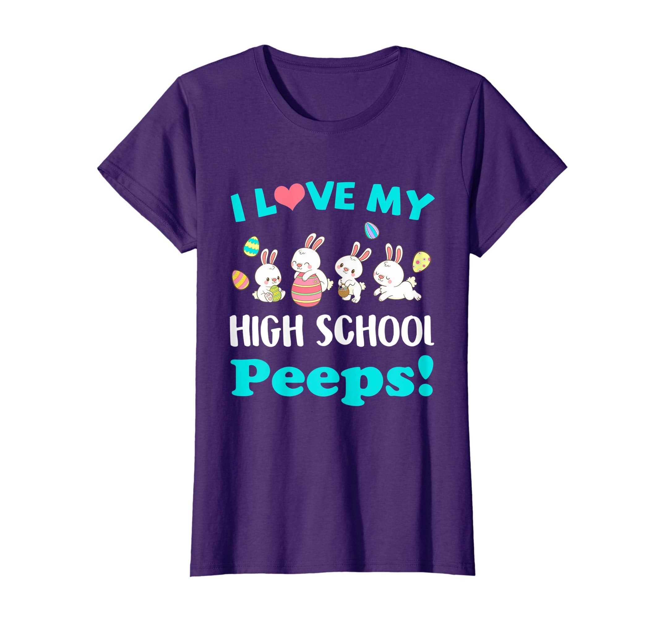 I Love My High School Peeps Easter Day T-Shirt