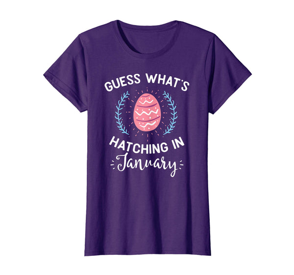 Guess What's Hatching In January Easter Gift T-Shirt