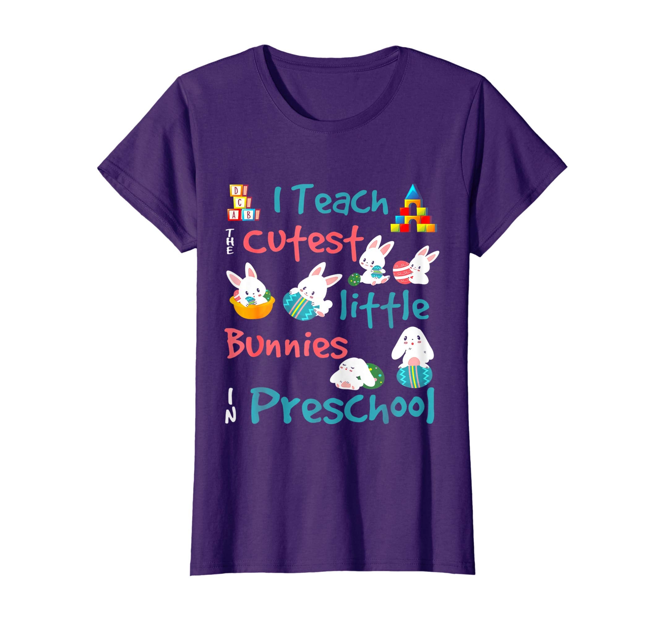 Easter Preschool Teacher Shirt Gift Easter Shirts For Women