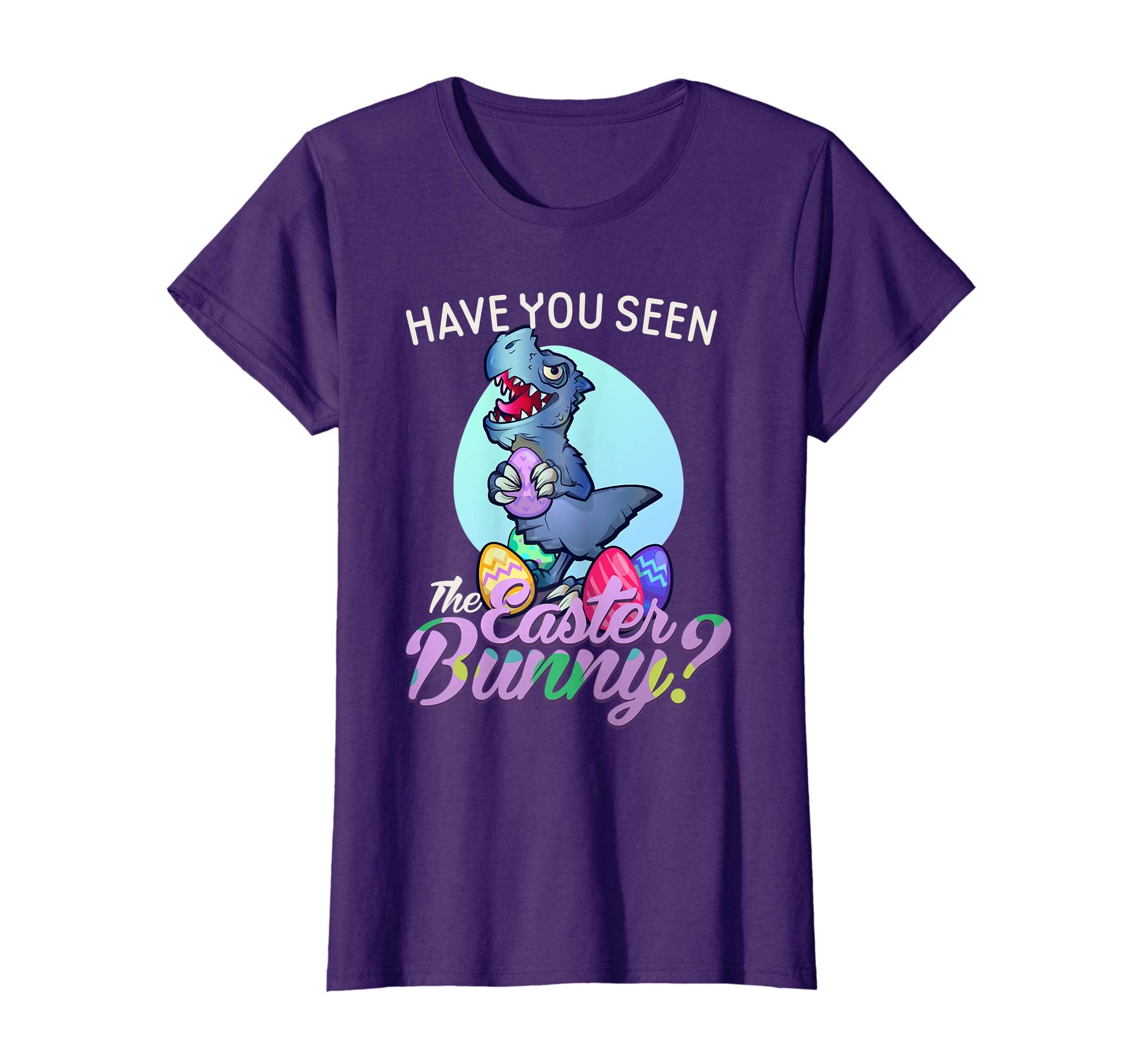 Easter Bunny Dinosaur T-Rex Eggs Gift T Shirt boys girls