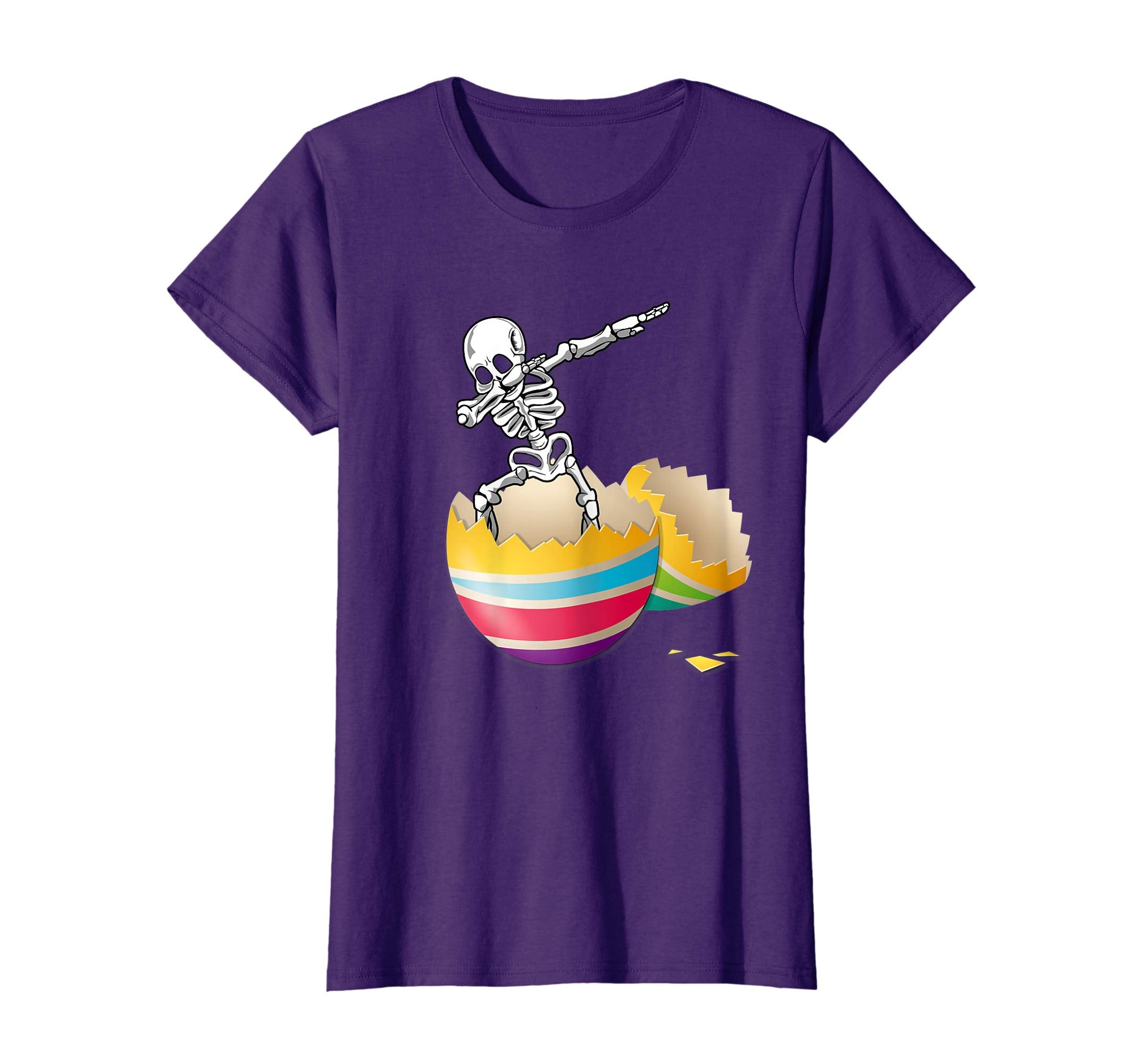 Skeleton Dabbing Easter Eggs Easter Day Shirt